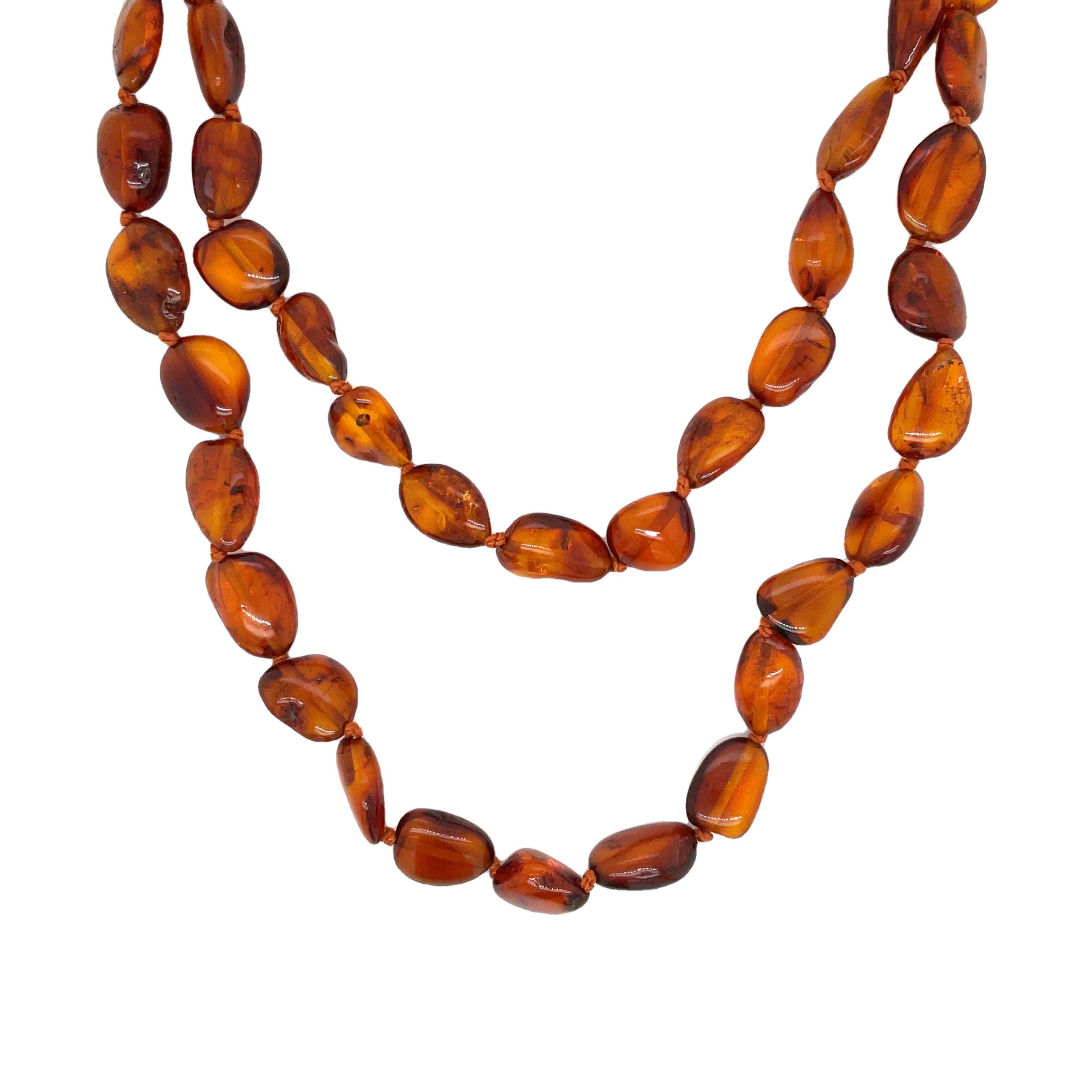 Amber Strand Necklace 60cm