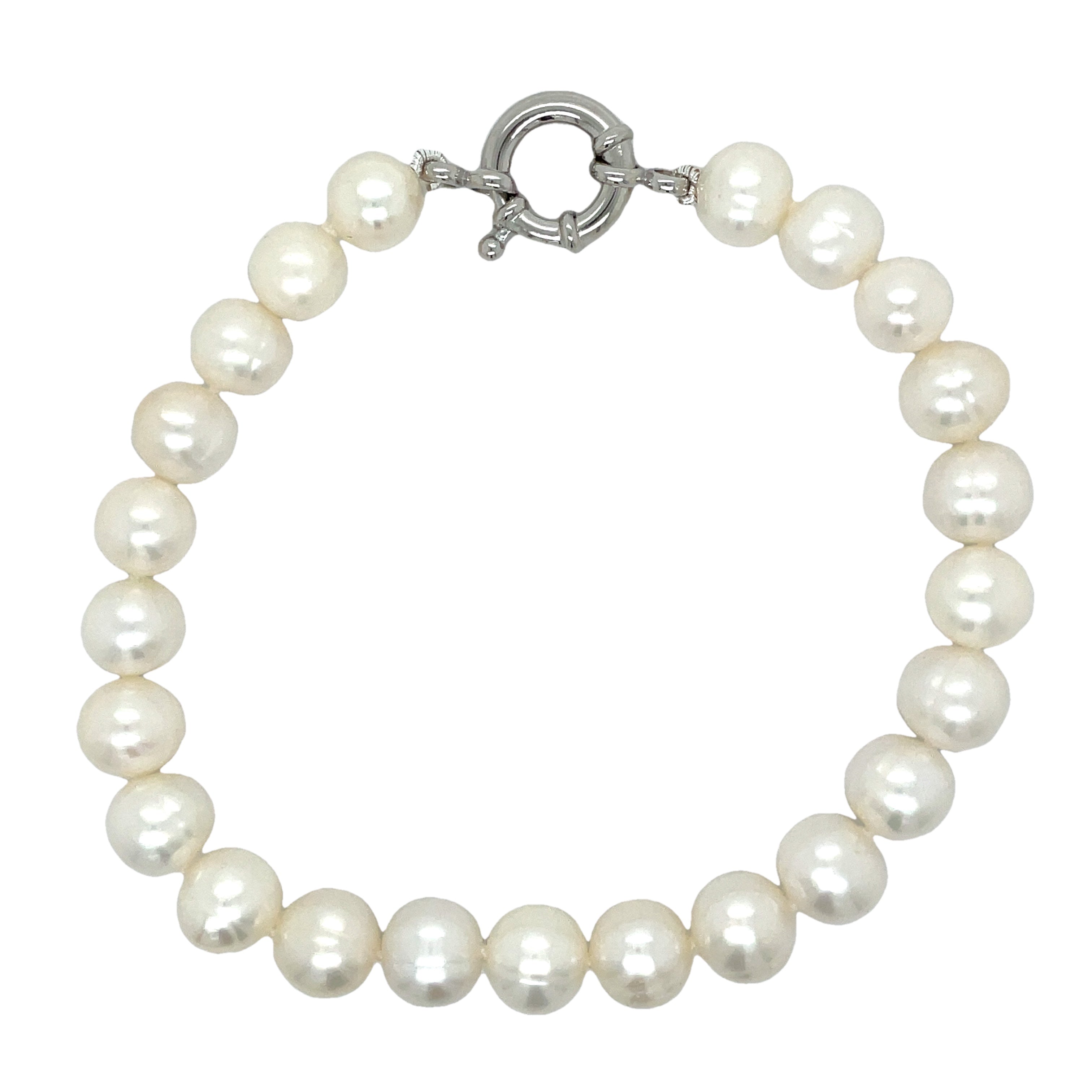 Sterling Silver Freshwater Pearl Bracelet