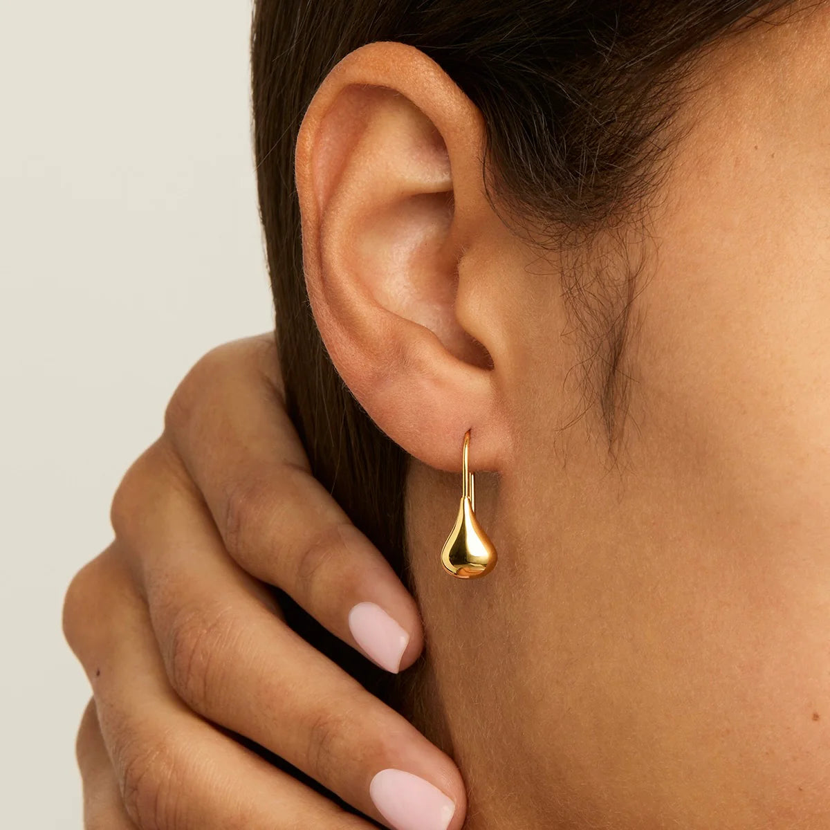 NAJO Baby Tears Gold Earrings