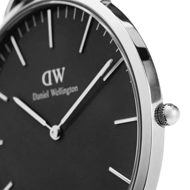 Daniel Wellington Classic Sheffield Black Silver Watch