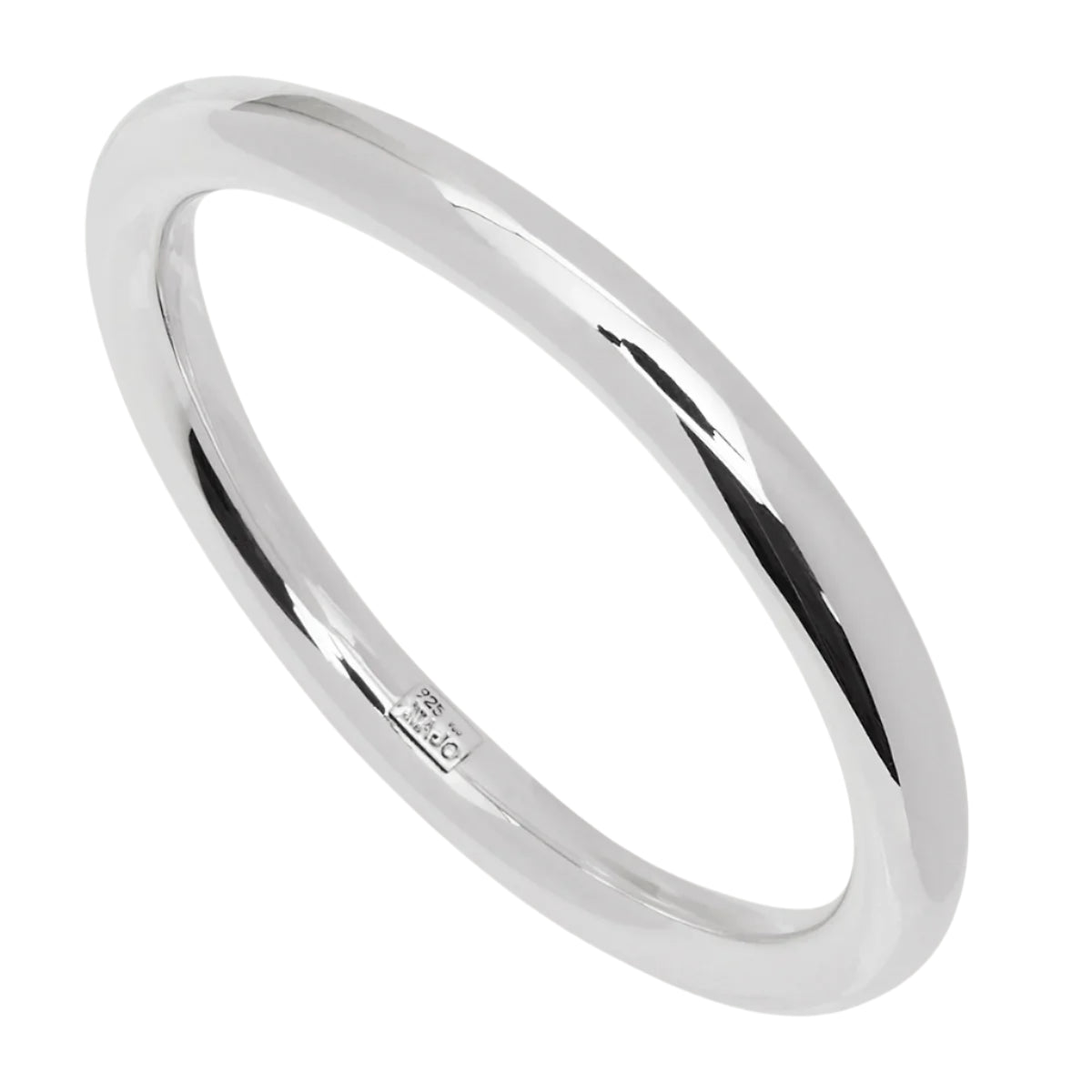 NAJO Silver Golf Bangle 8mm
