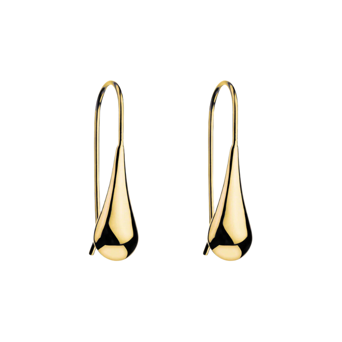 NAJO My Silent Tears Gold Earrings