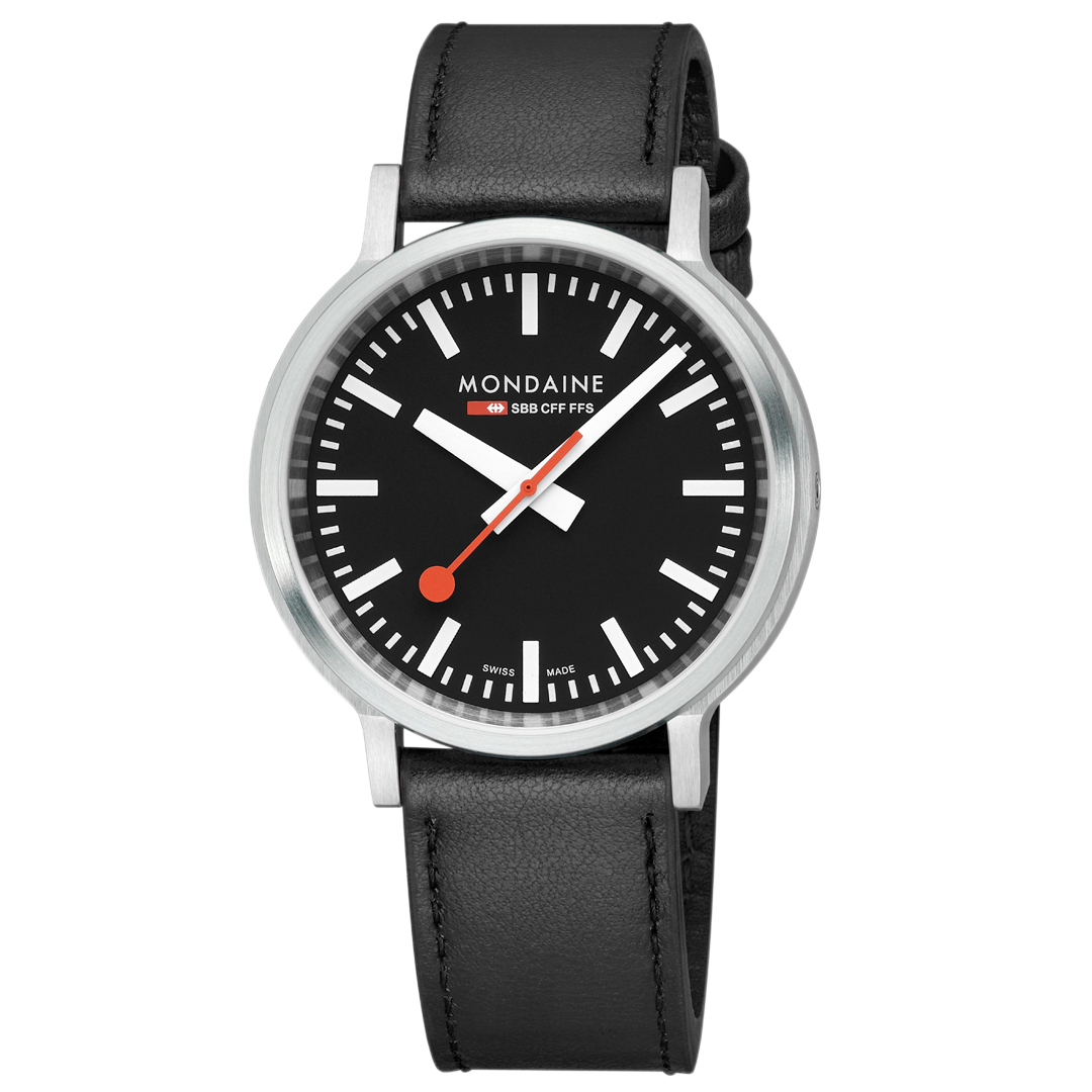 Mondaine Official Swiss Railways Stop2Go Automatic Super-LumiNova® 41mm Watch
