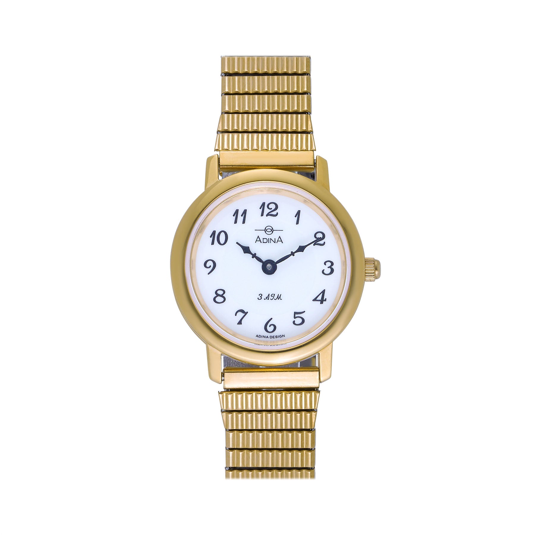 Everyday Classic Yellow Gold-Plated Dress Watch NK40G1FE