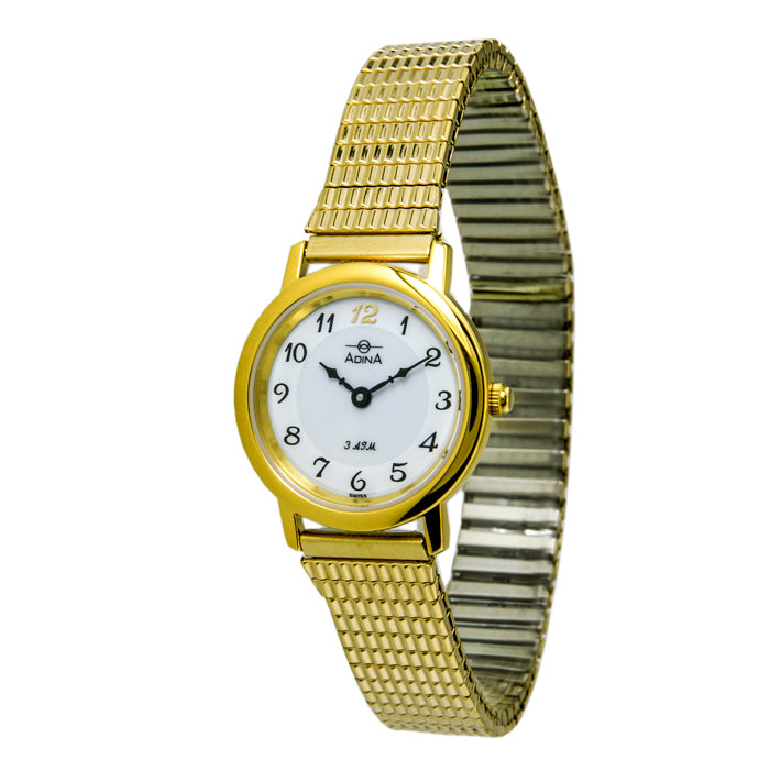 Everyday Classic Yellow Gold-Plated Dress Watch NK40G1FE