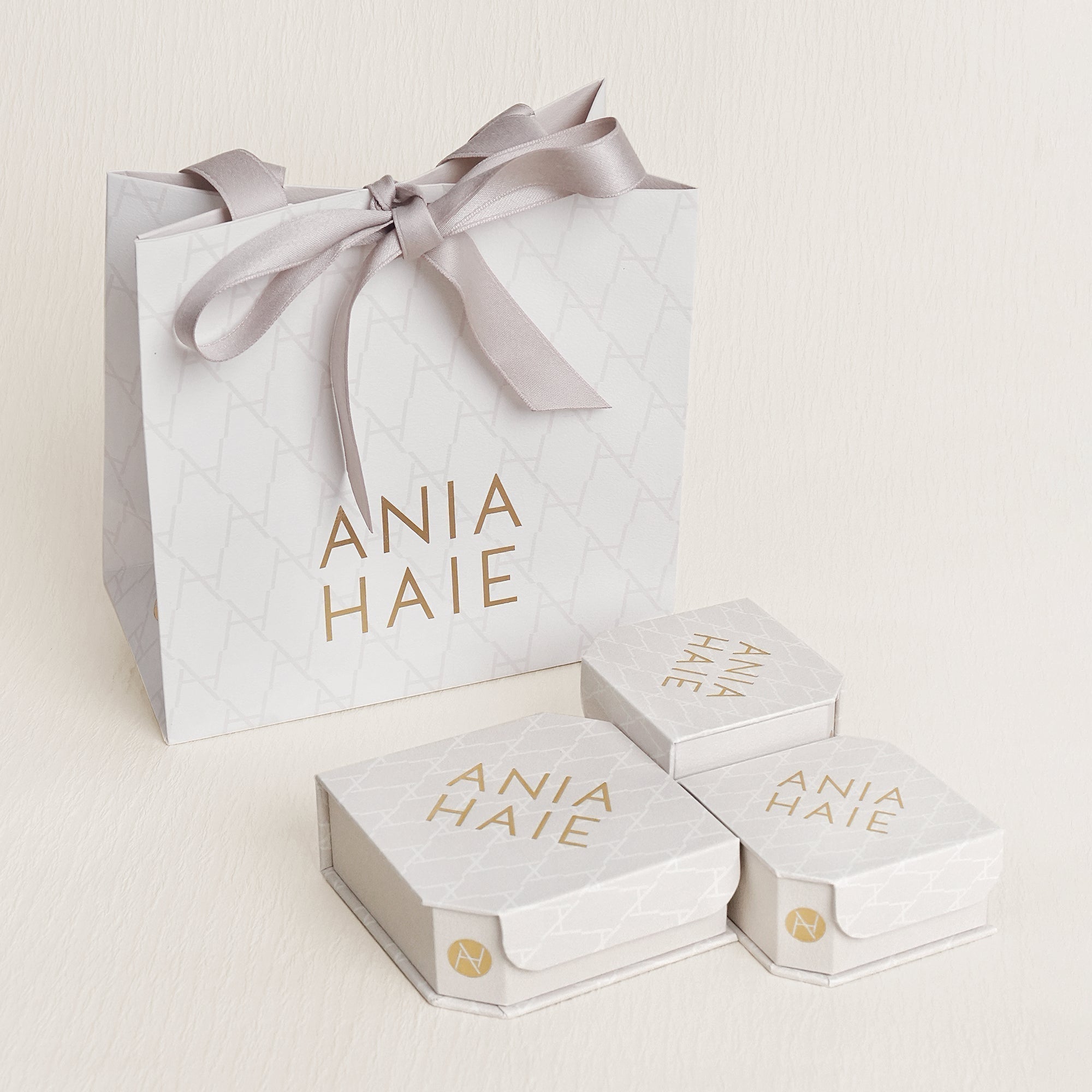 Ania Haie Gold Four-Petal Stud Earrings