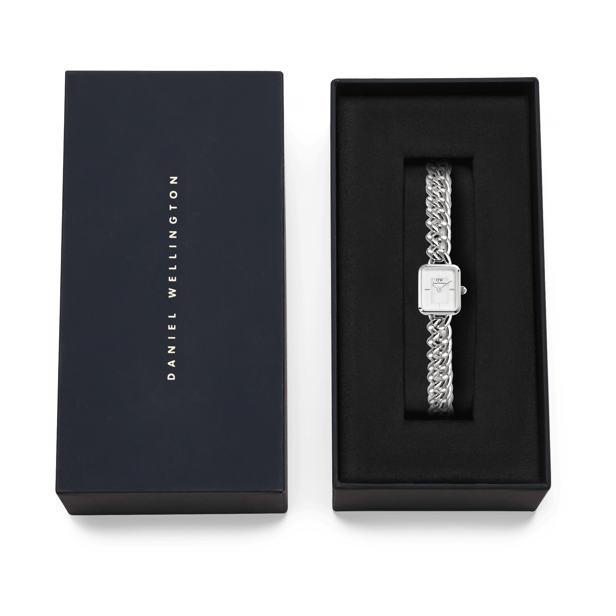Daniel Wellington Jolie Chain Silver Watch