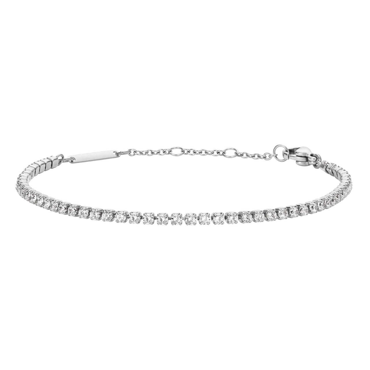 Daniel Wellington Classic Silver Tennis Bracelet