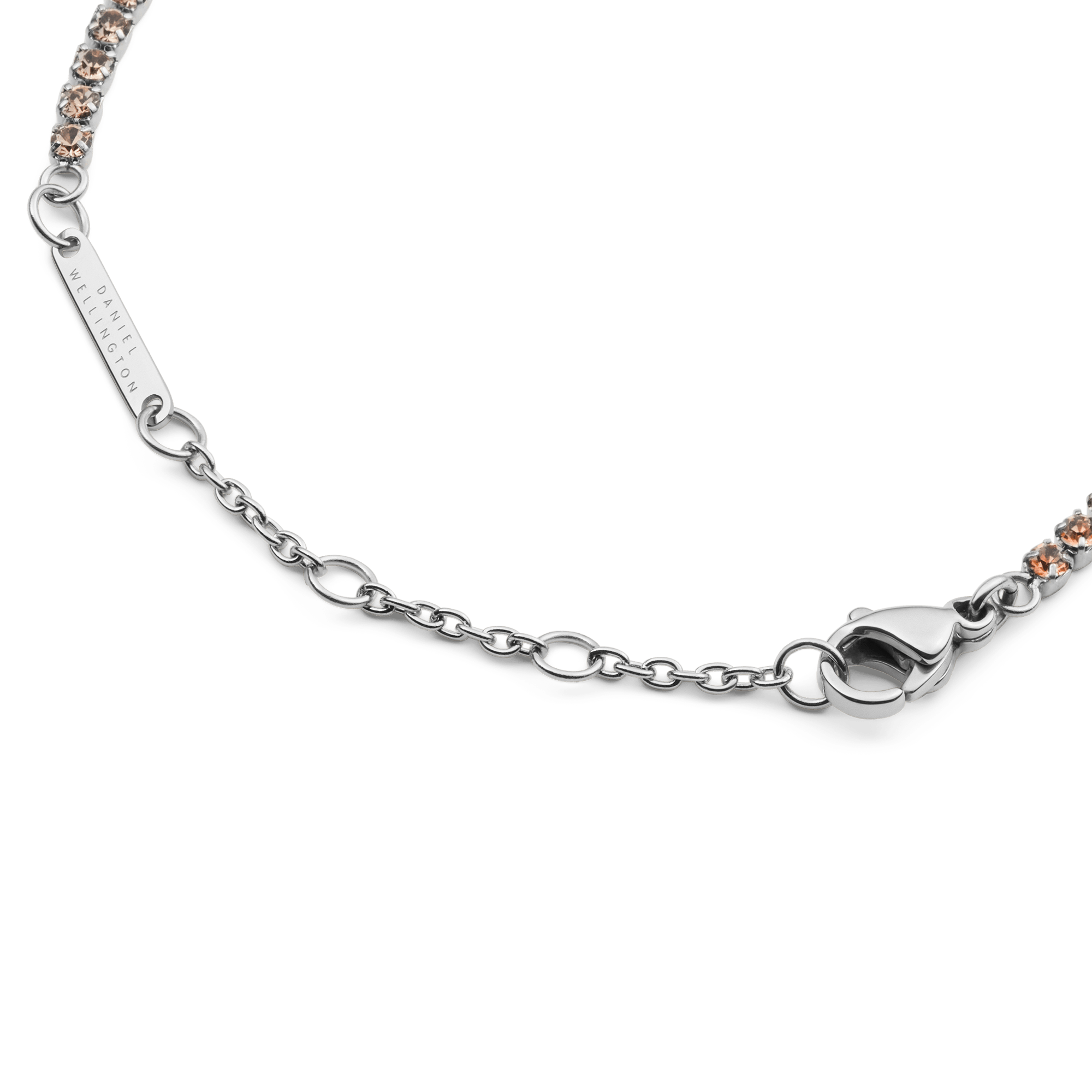 Daniel Wellington Classic Tennis Bracelet Apricot Silver