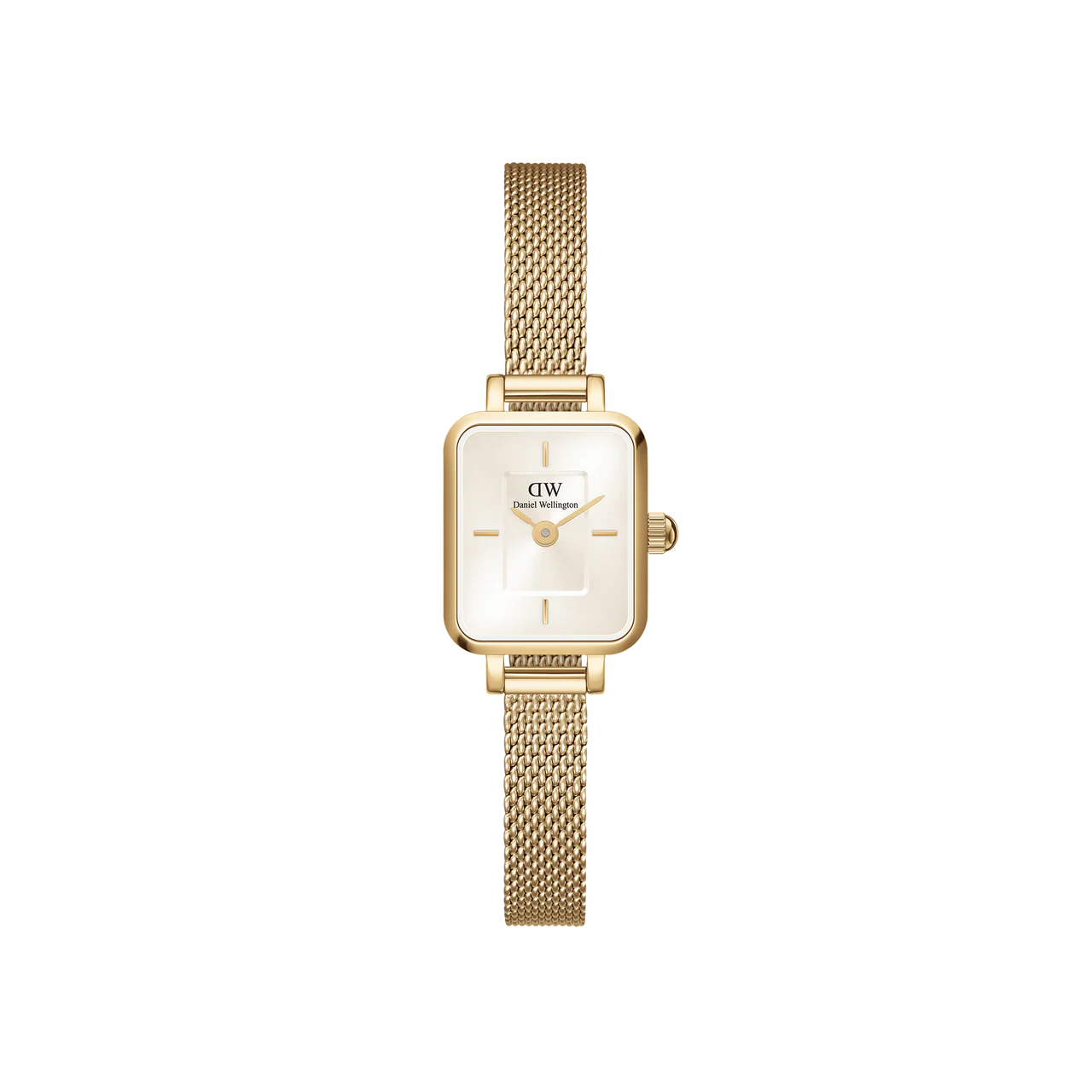 Daniel Wellington Quadro Mini Evergold Champagne Watch