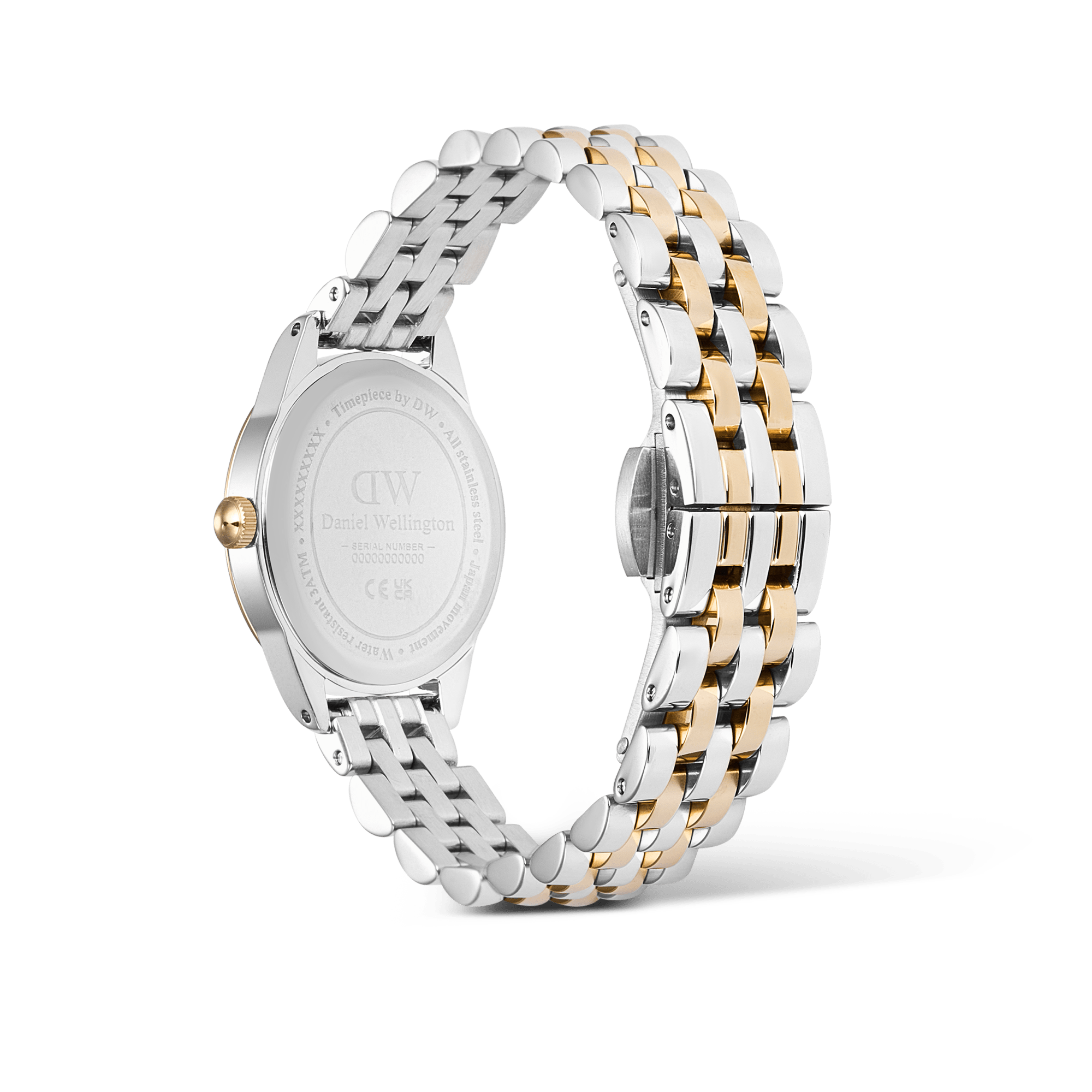 Daniel Wellington Ophelia Mini Two Tone Gold Watch