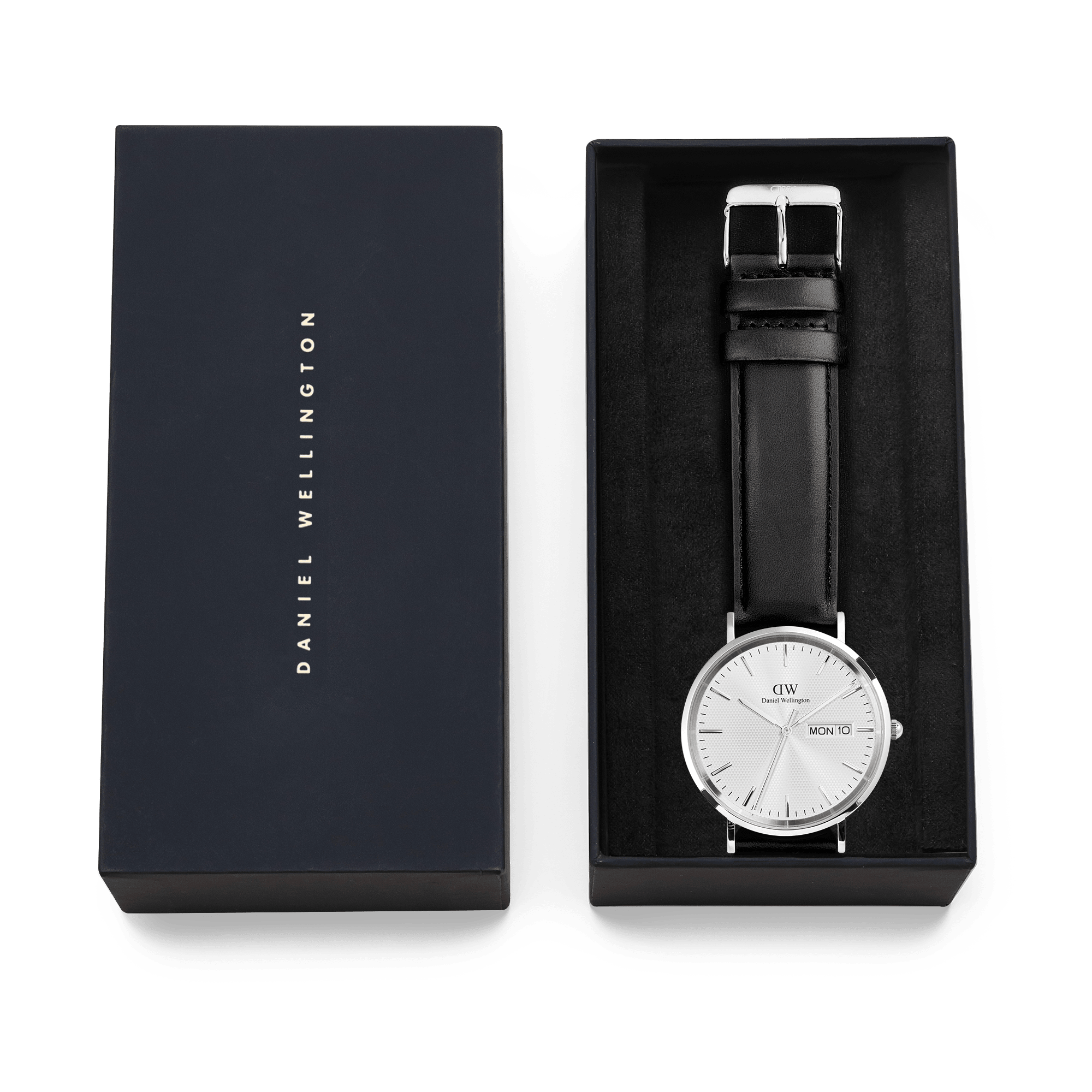 Daniel Wellington Classic Day Display Sheffield Silver Watch