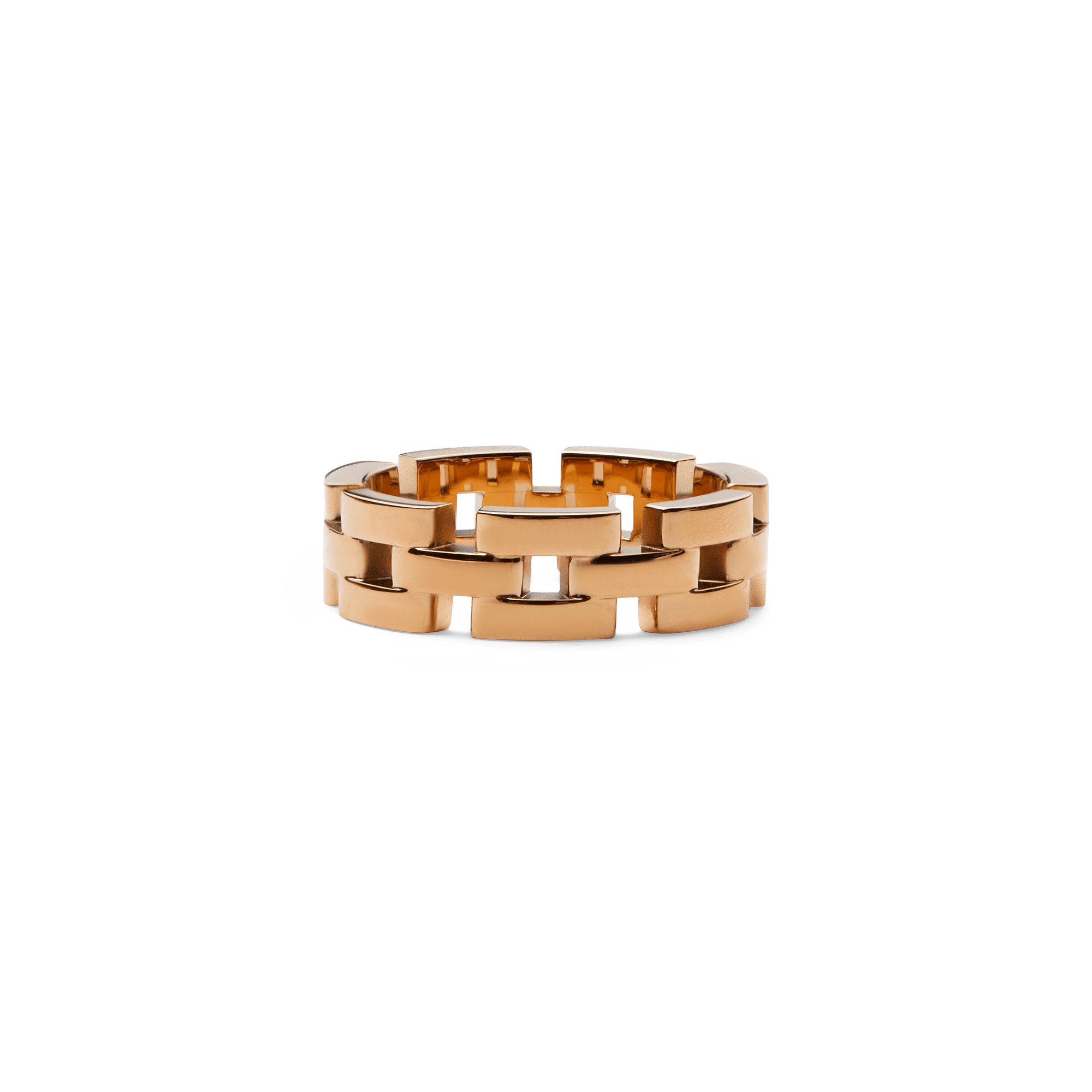 Daniel Wellington 3-Link Ring Rose Gold