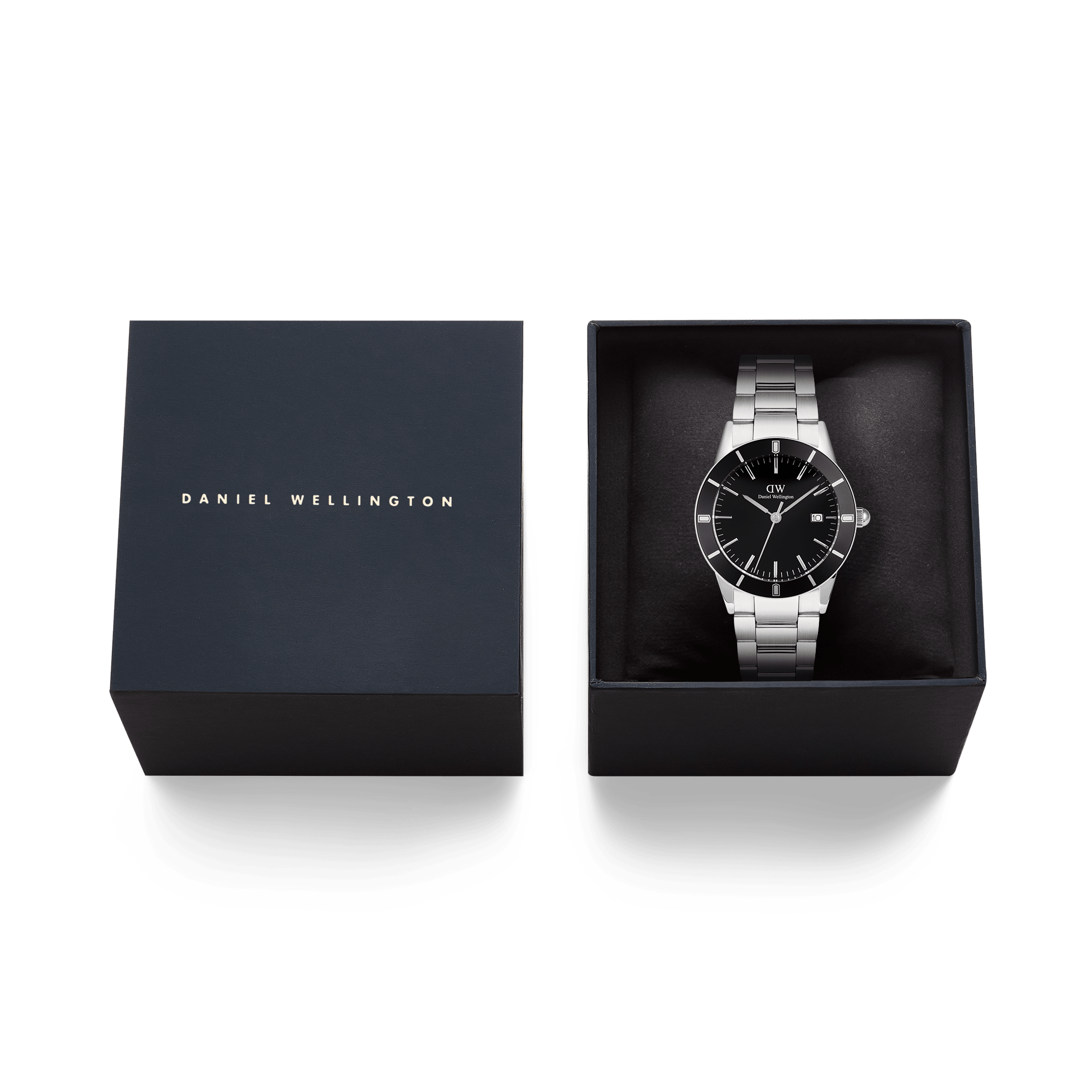 Daniel Wellington Iconic Paradigma Link Black Enamel Watch