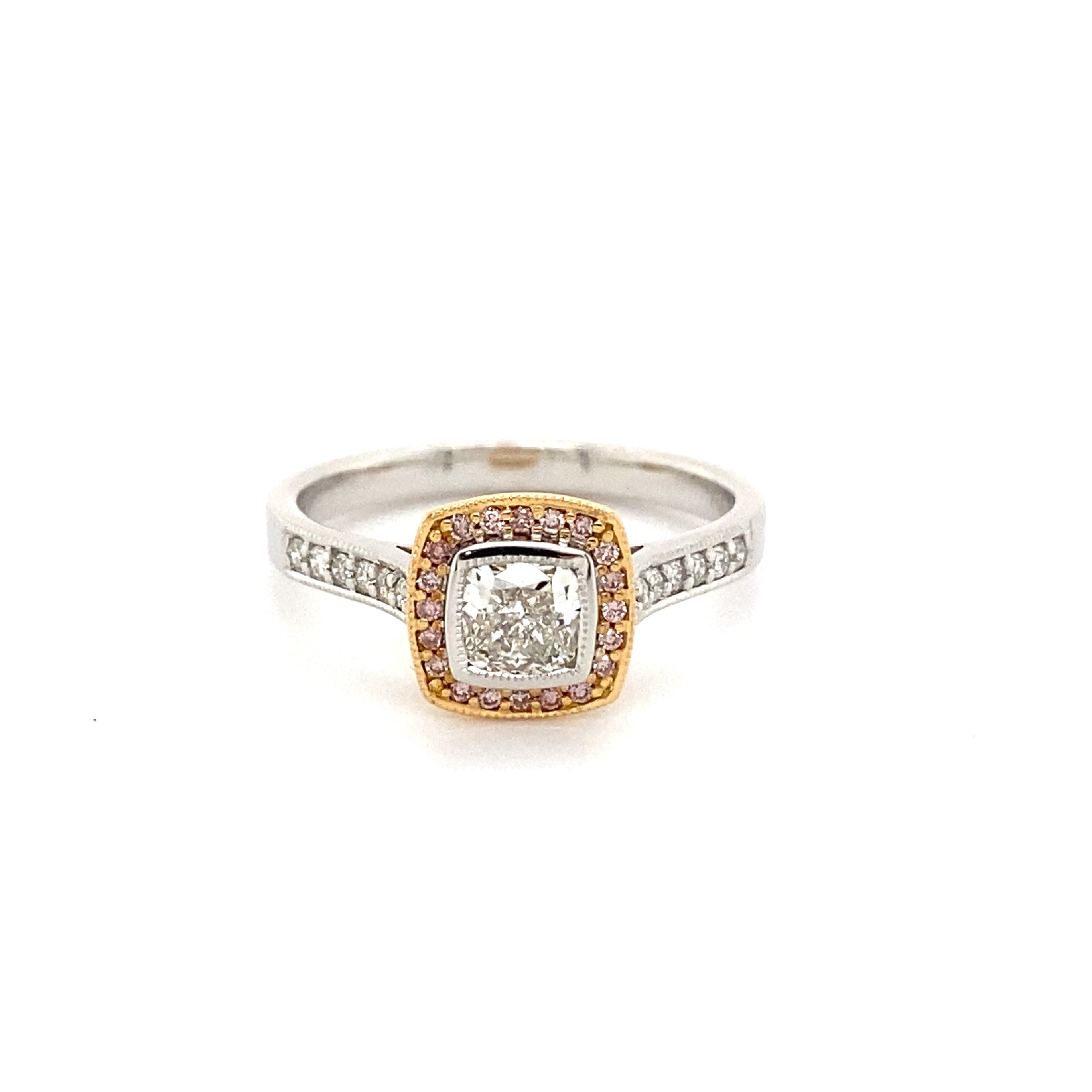 Australian Pink Argyle Diamond Ring