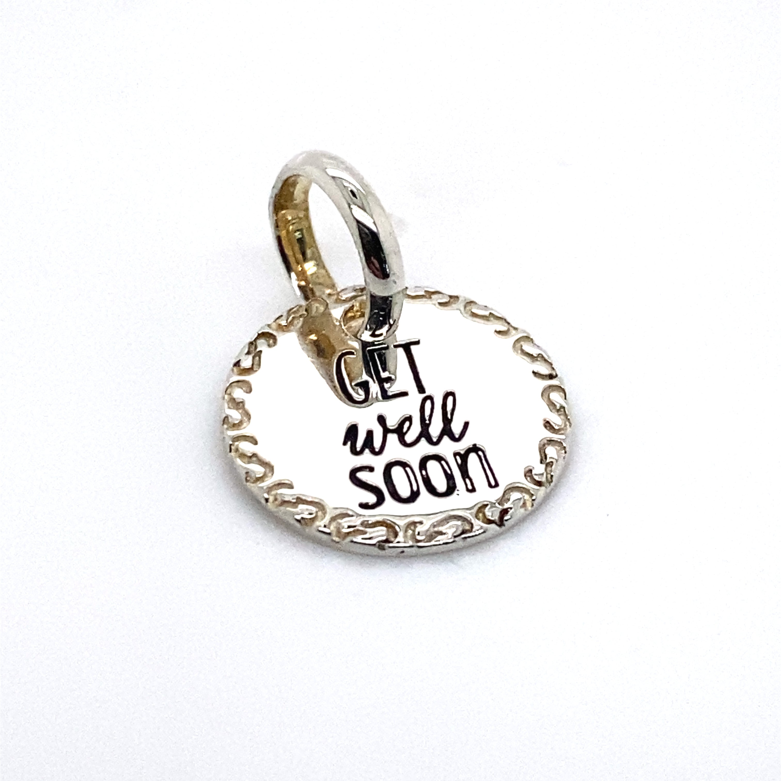get well soon pendant charm