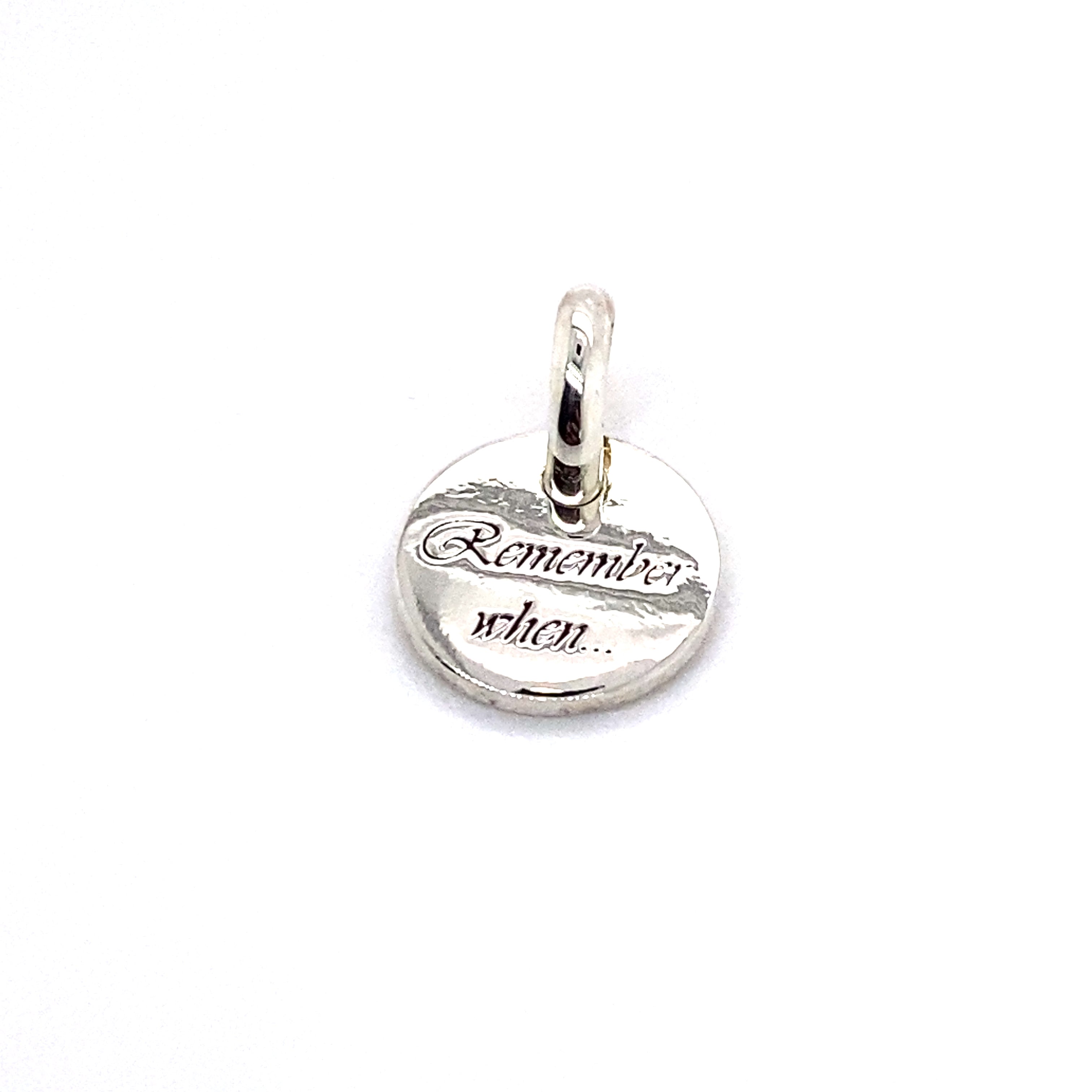 remember when...pendant charm