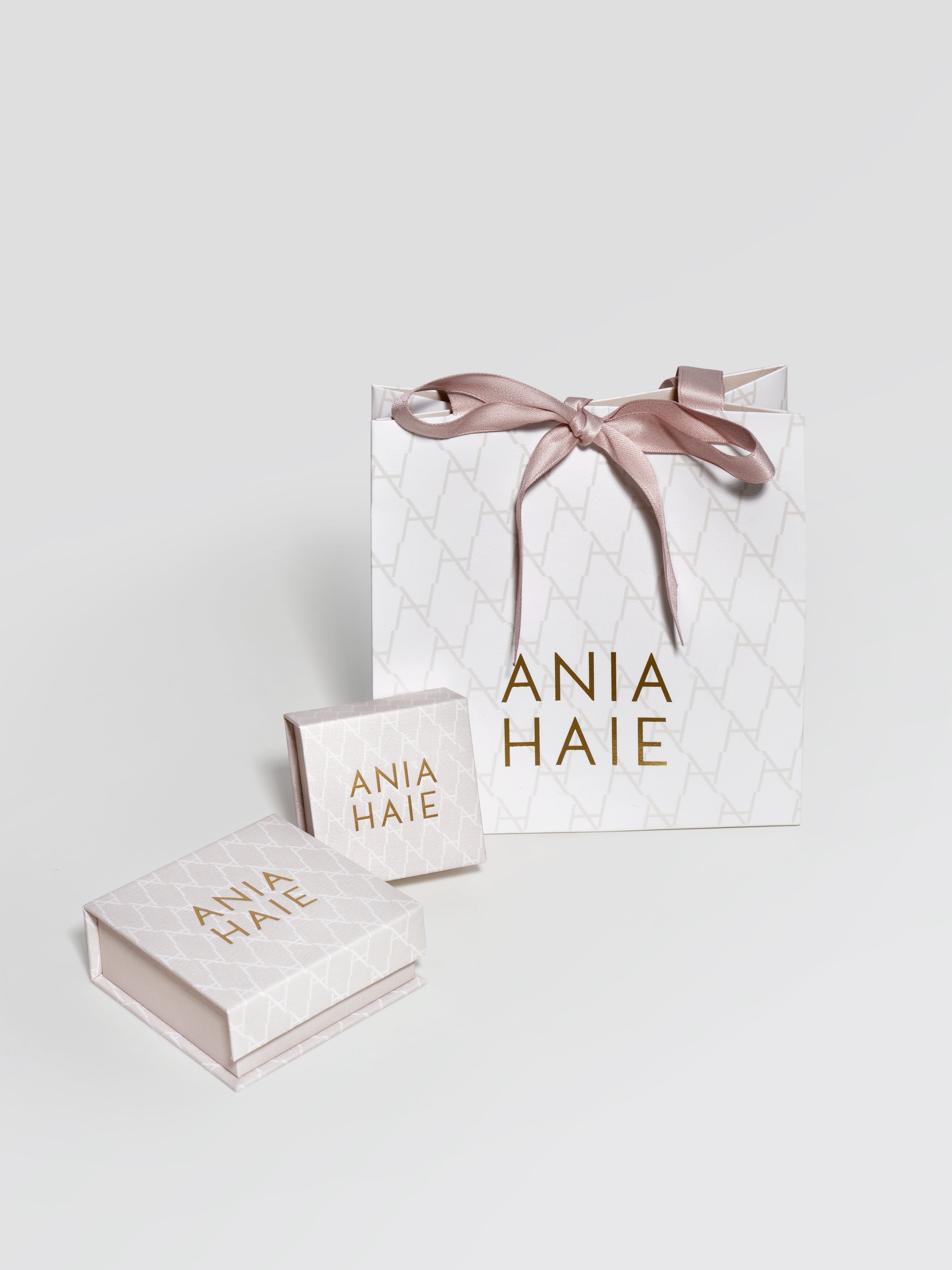 Ania Haie Silver Small Pave Disc Stud Earrings