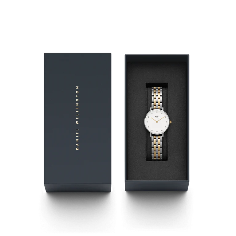 Daniel Wellington Petite Lumine 5-link Two-Toned Watch