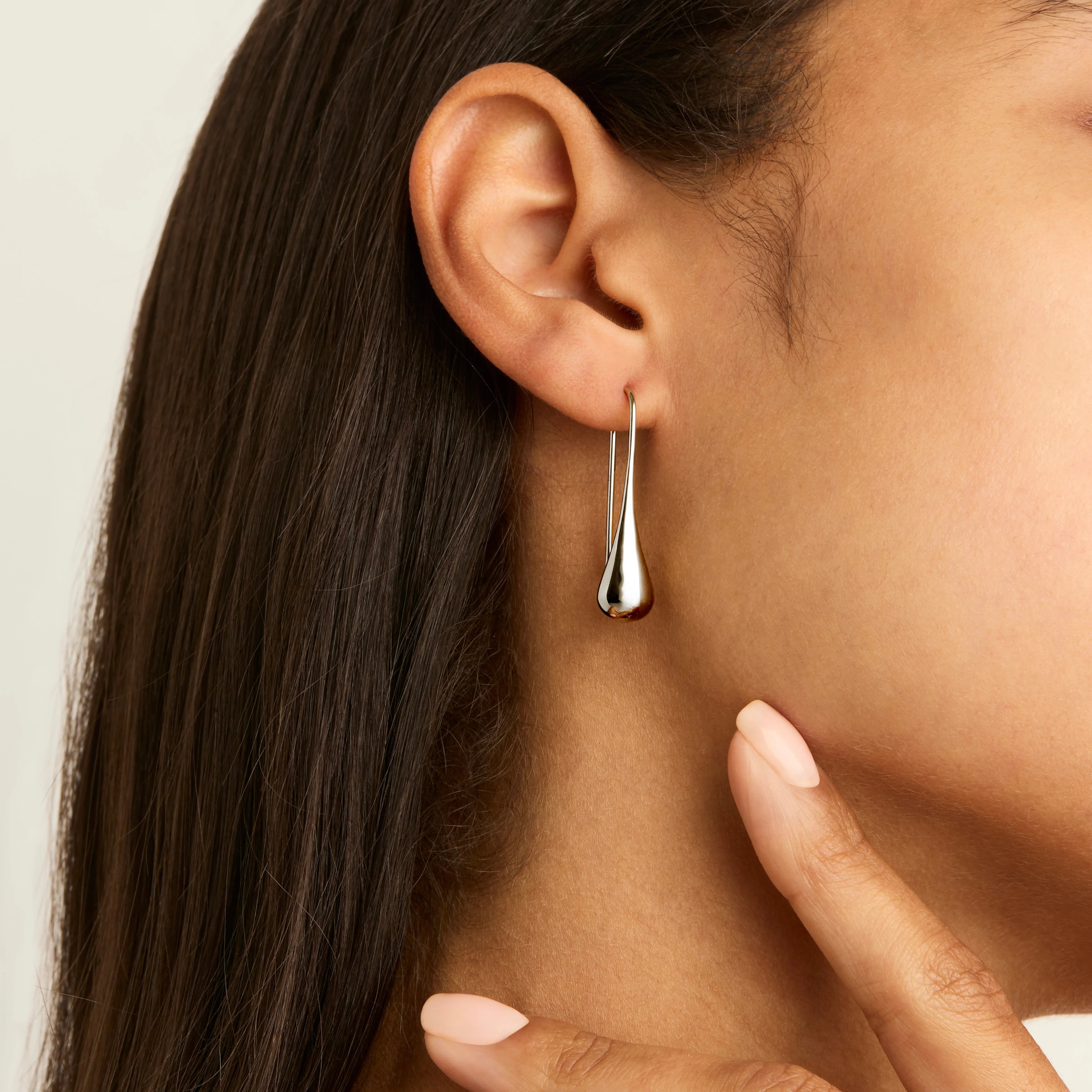 NAJO My Silent Tears Silver Earrings