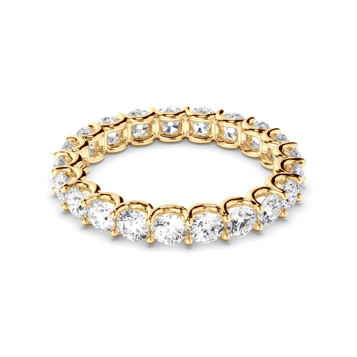 Round Brilliant Cut Diamond Eternity Ring