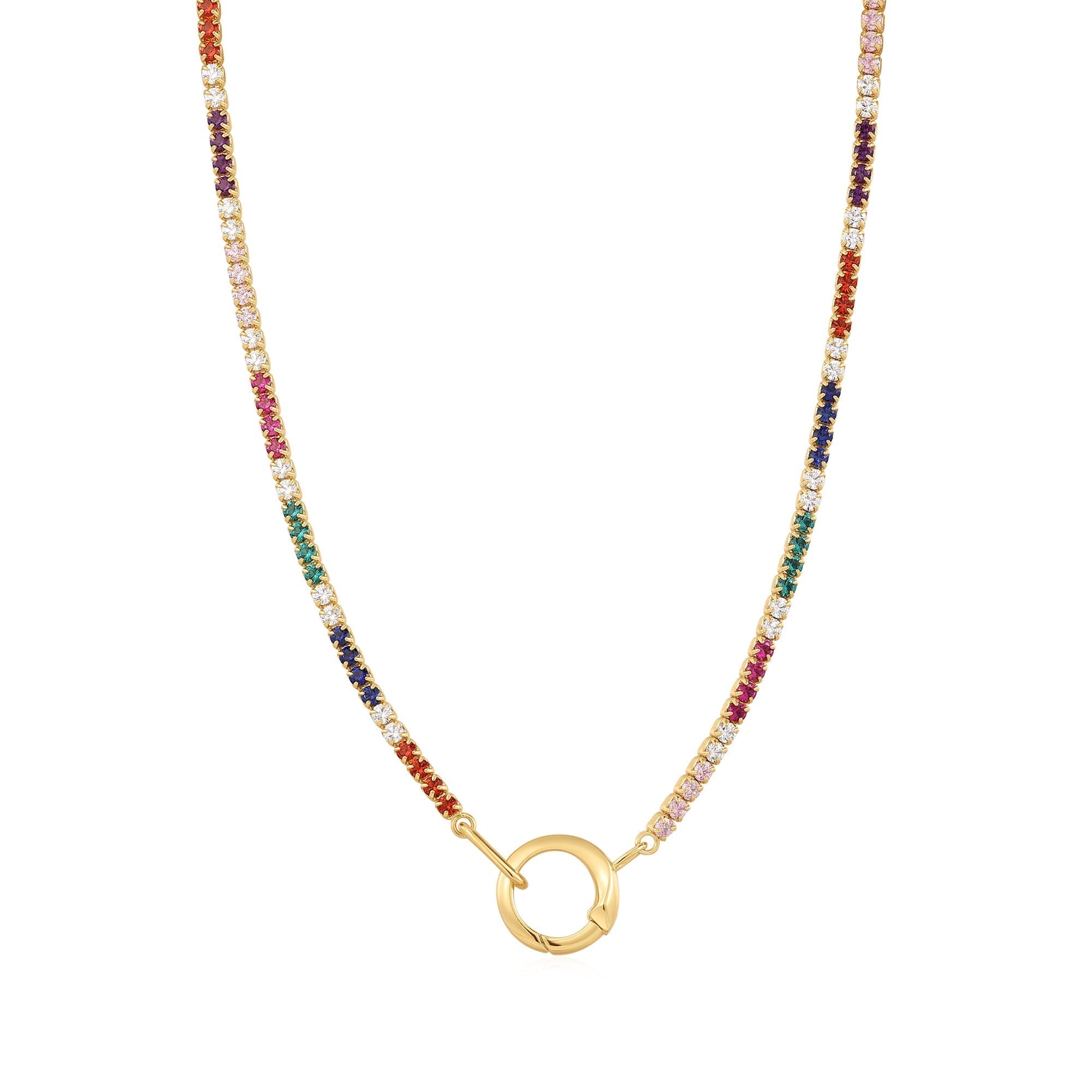 Ania Haie Gold Rainbow Chain Connector Necklace