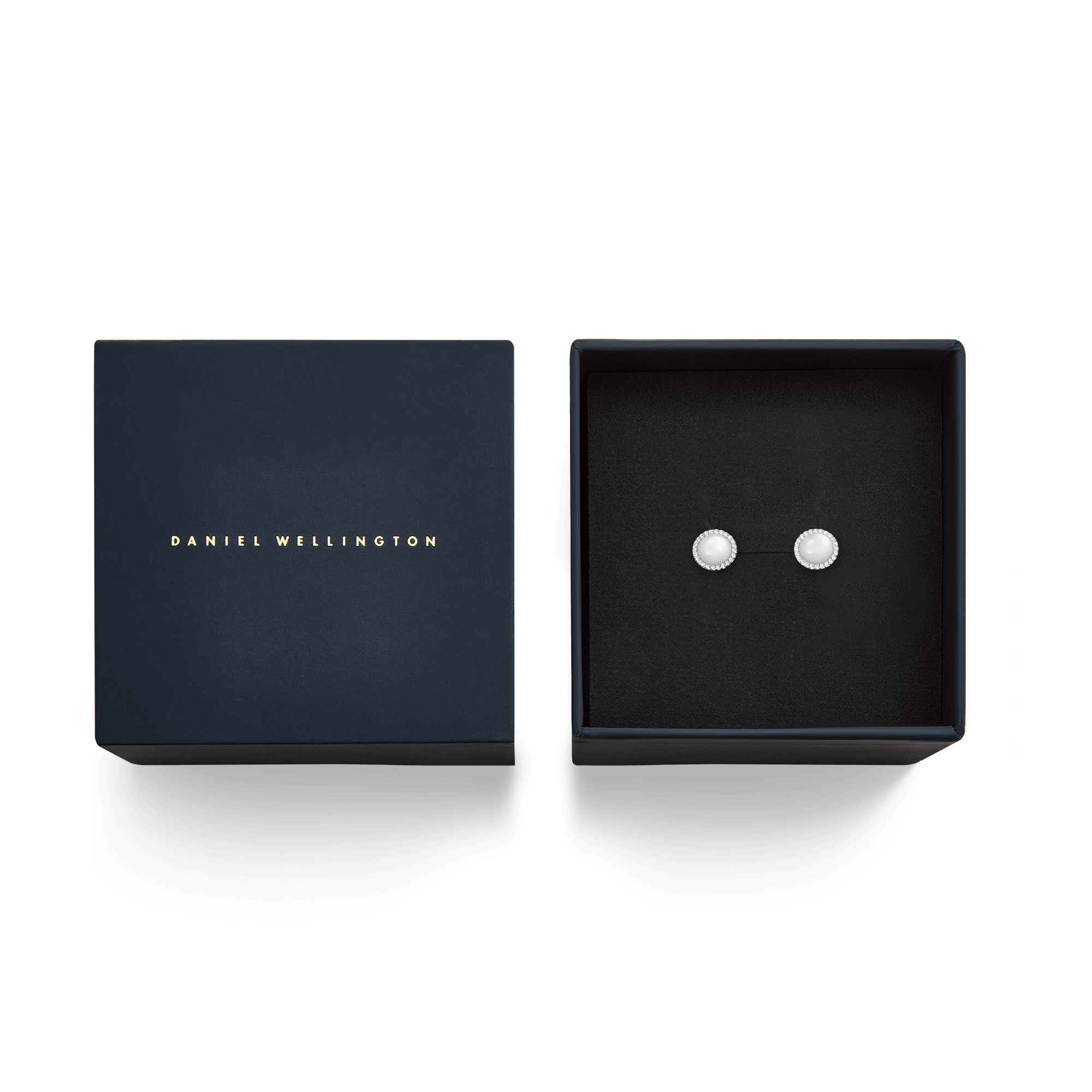 Daniel Wellington Audrey Earrings Mother of Pearl Silver