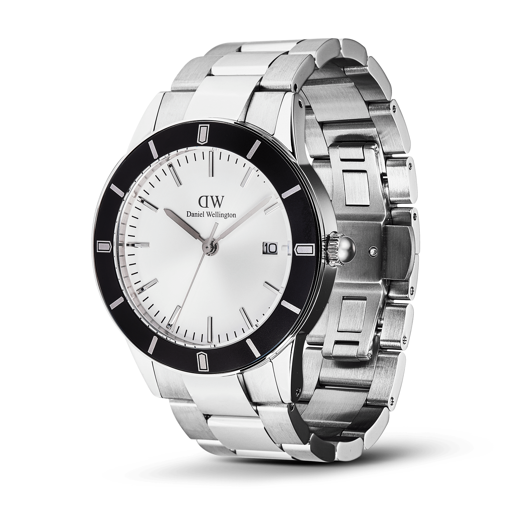 Daniel Wellington Iconic Paradigma Link Black Bezel Watch