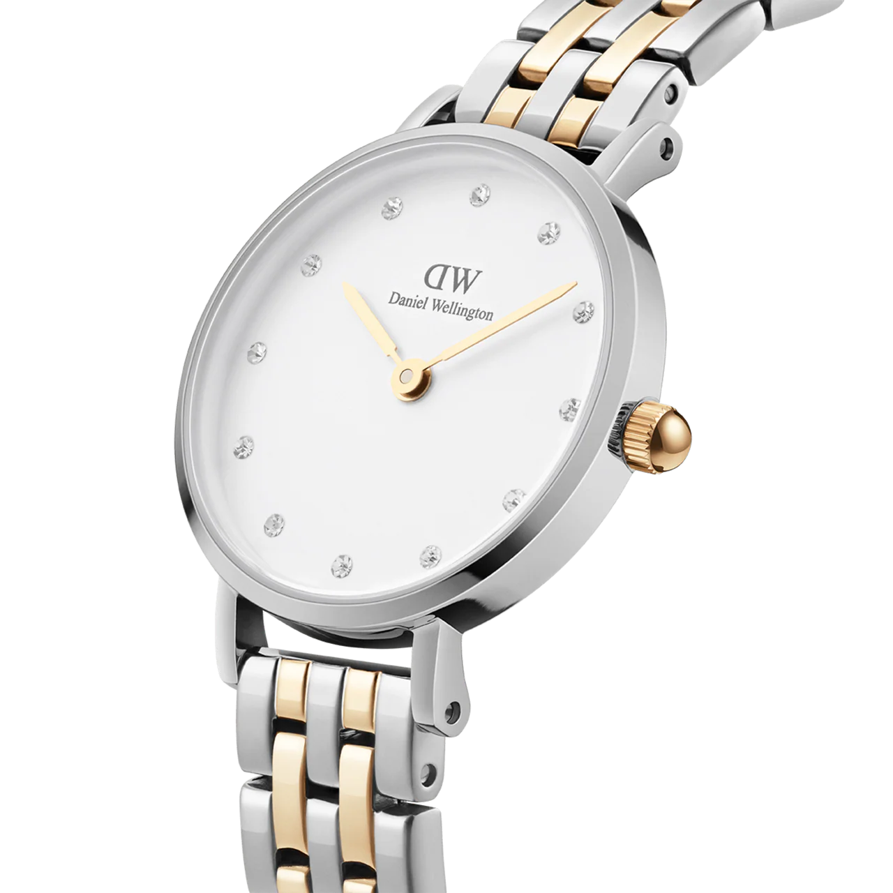 Daniel Wellington Petite Lumine 5-link Two-Toned Watch