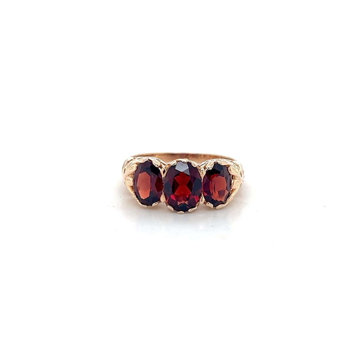 Rose Gold Ruby Ring