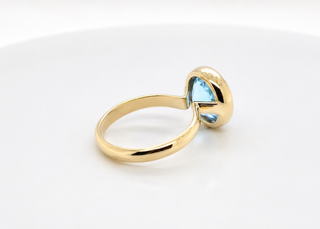 blue topaz ring