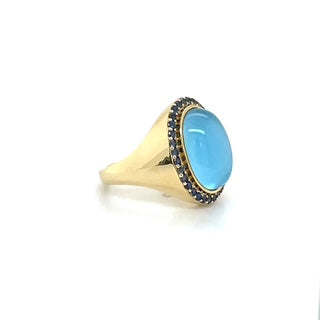 Blue Topaz Ring