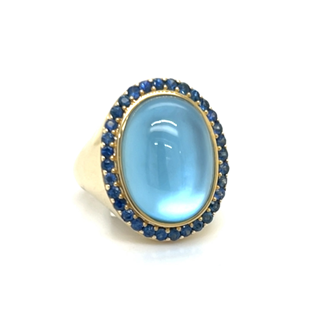 Blue Topaz Ring