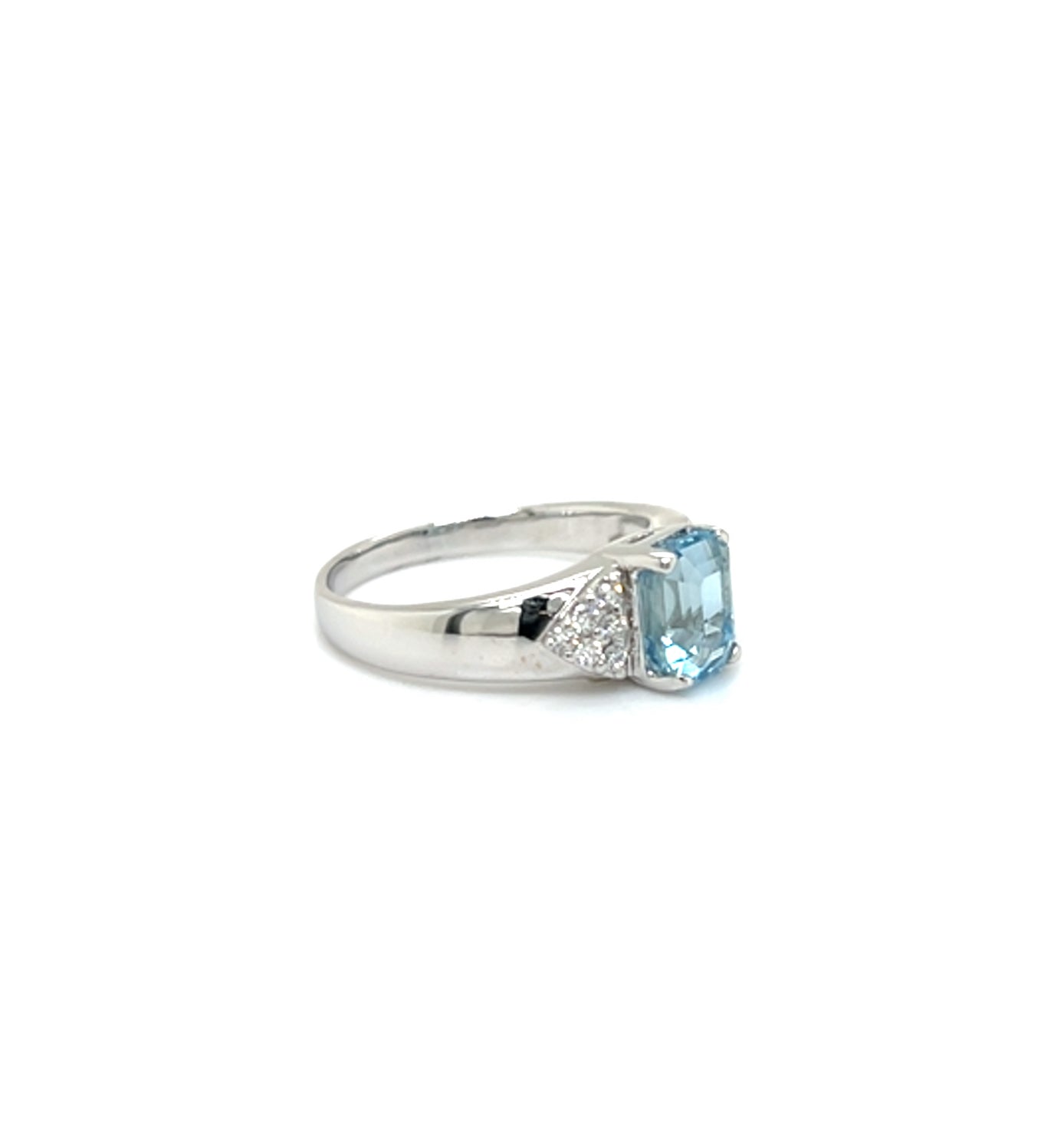 Aqua Marine Ring