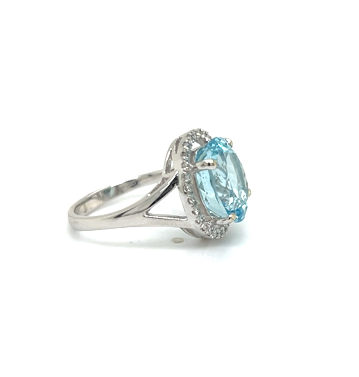Aqua Marine Ring