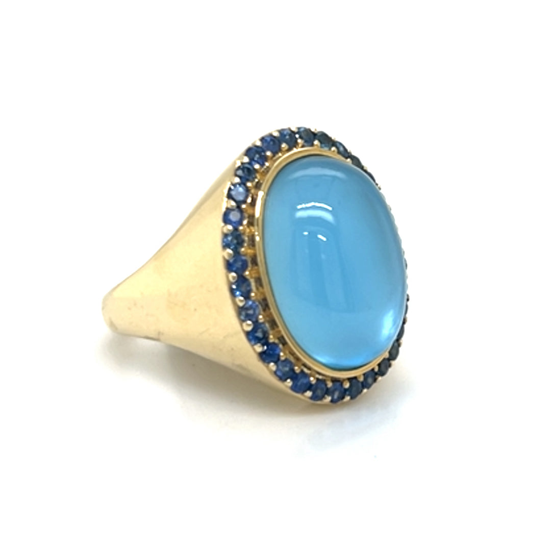 Blue Topaz Ring