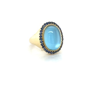 Blue Topaz Ring