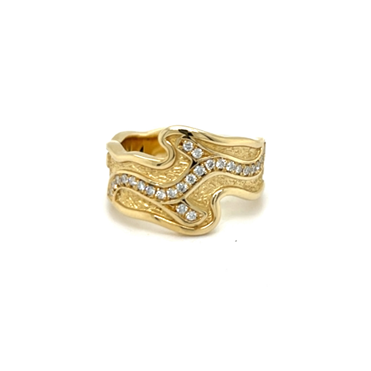Yellow Gold Diamond Ring