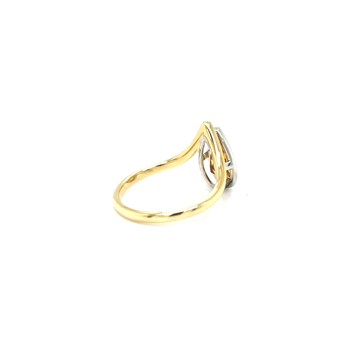 yellow Gold Citrine Ring