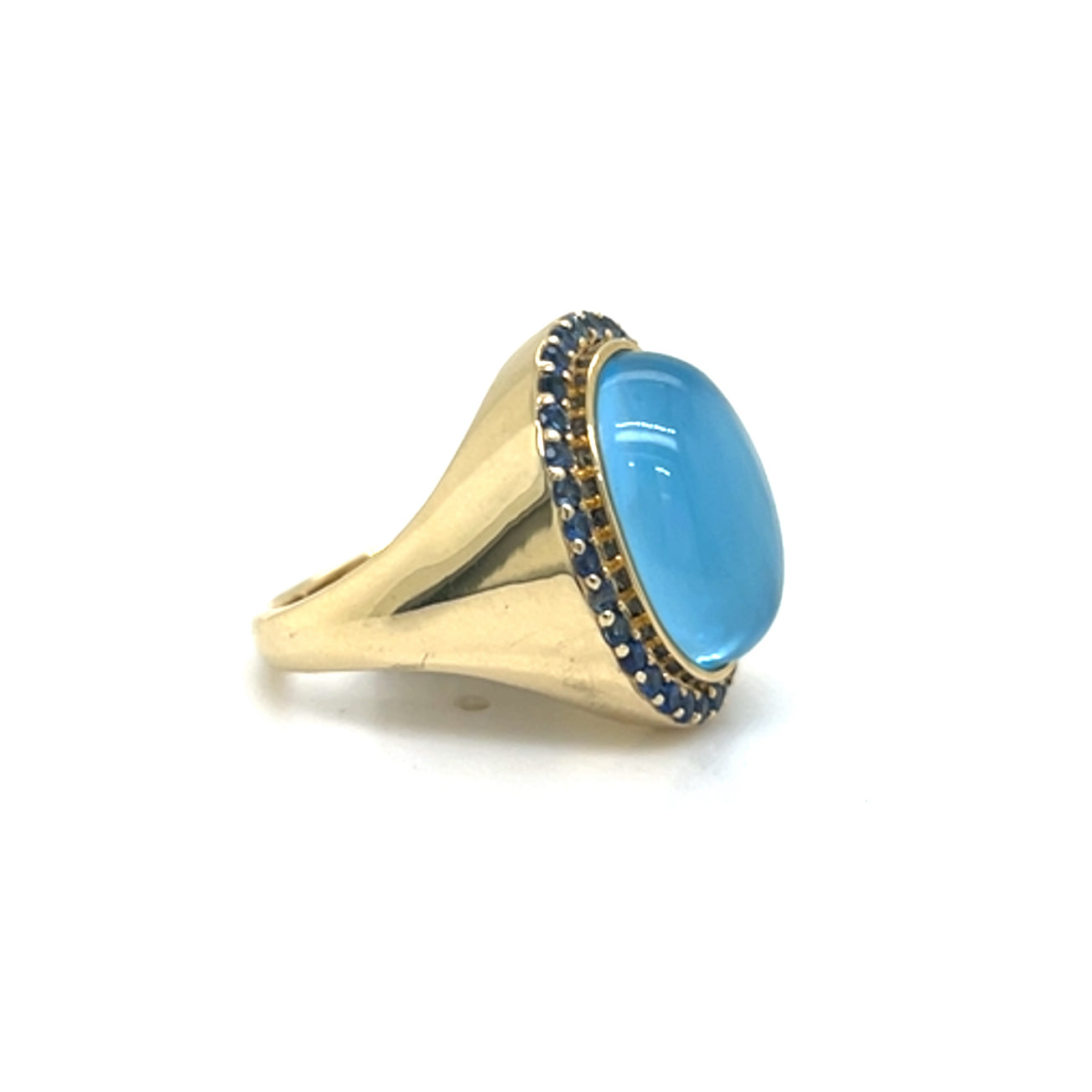 Blue Topaz Ring