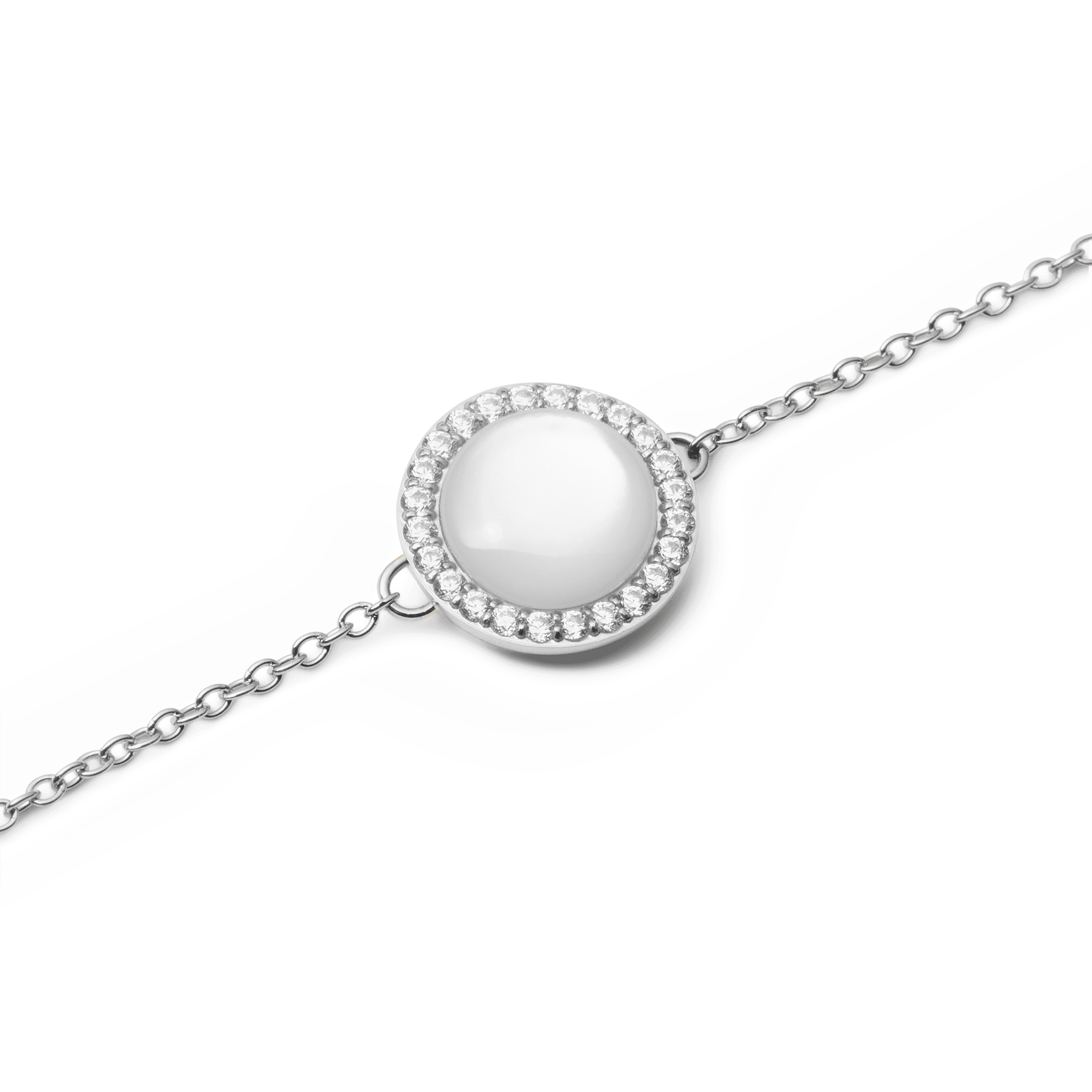 Daniel Wellington Audrey Bracelet Mother of Pearl Silver