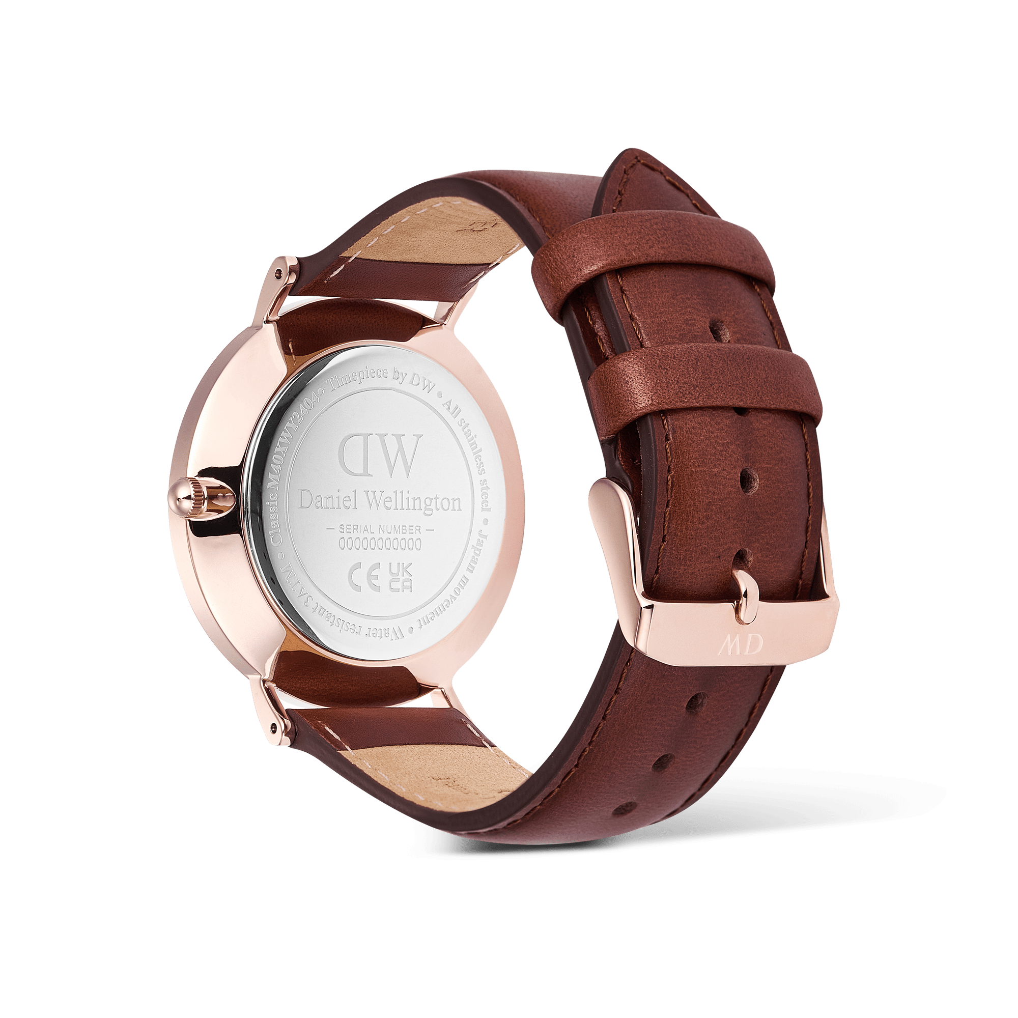 Daniel Wellington Classic Day Display St Mawes Rose Gold Champagne Watch