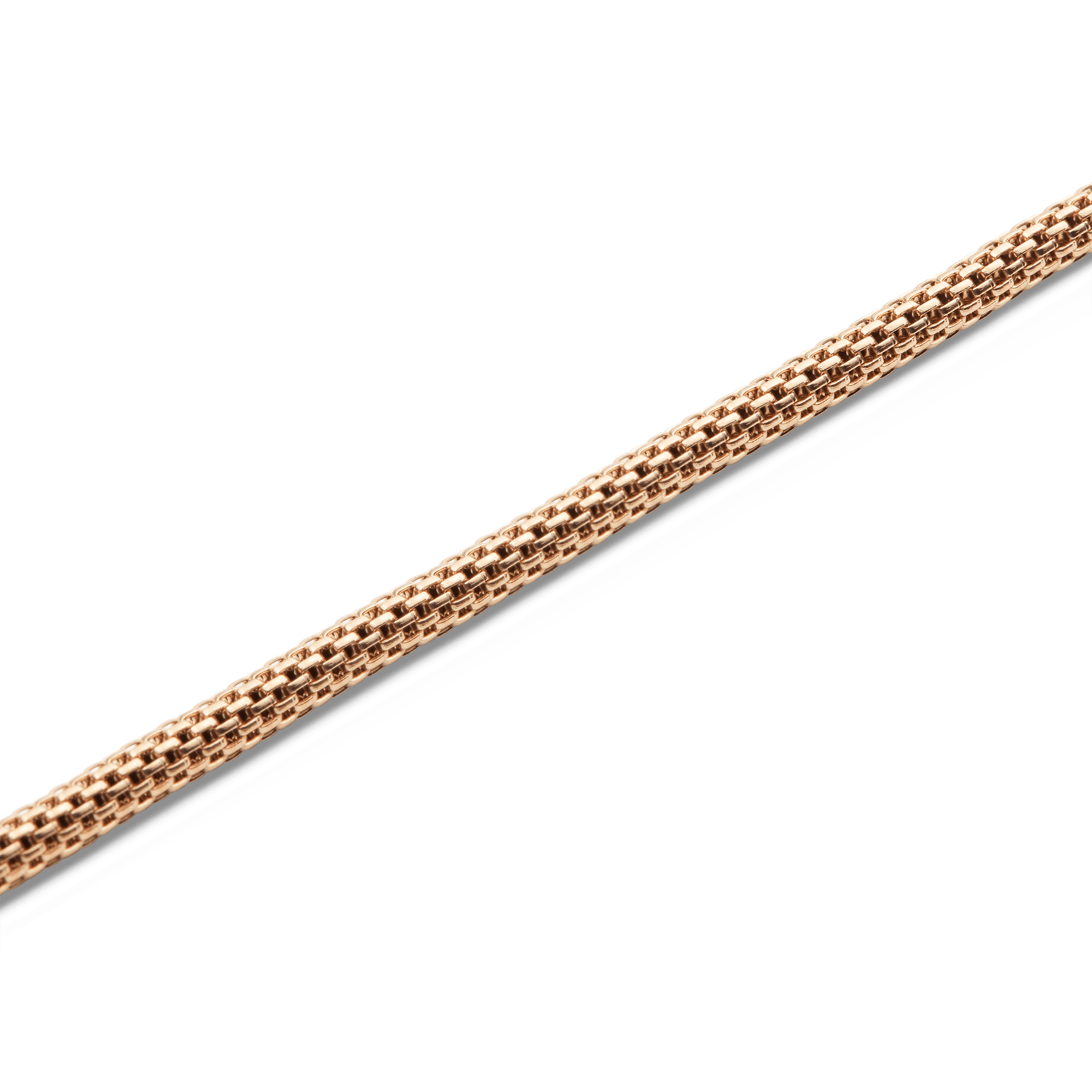 Daniel Wellington Tide Mesh Necklace Rose Gold 2.8