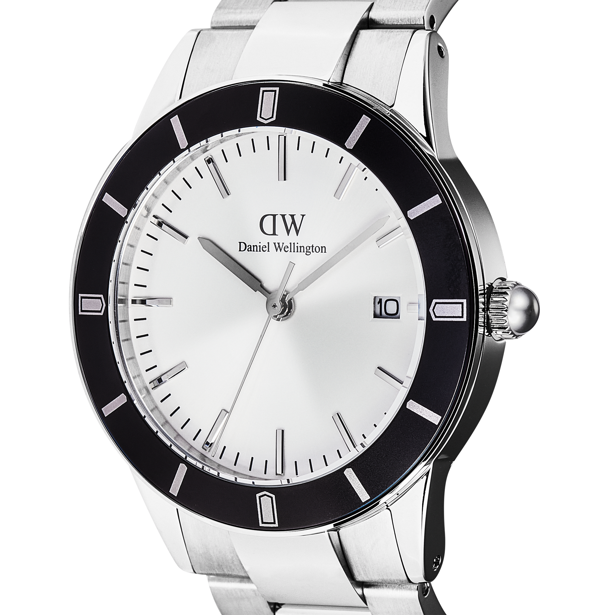 Daniel Wellington Iconic Paradigma Link Black Bezel Watch