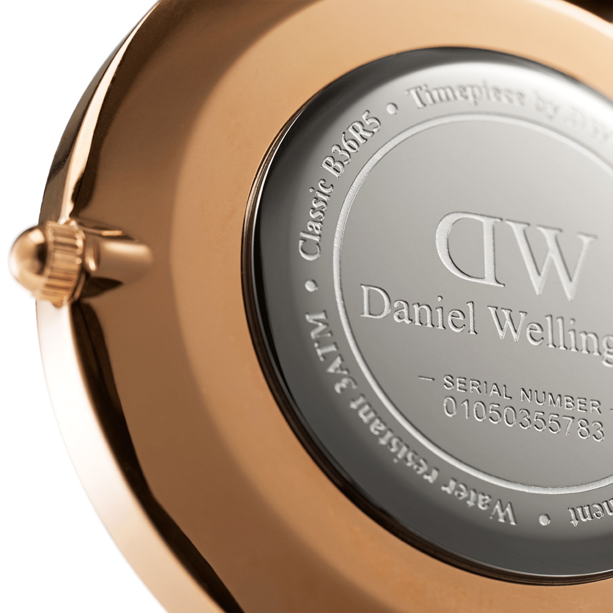 Daniel Wellington Classic 36 Dover Rose Gold & Black Watch