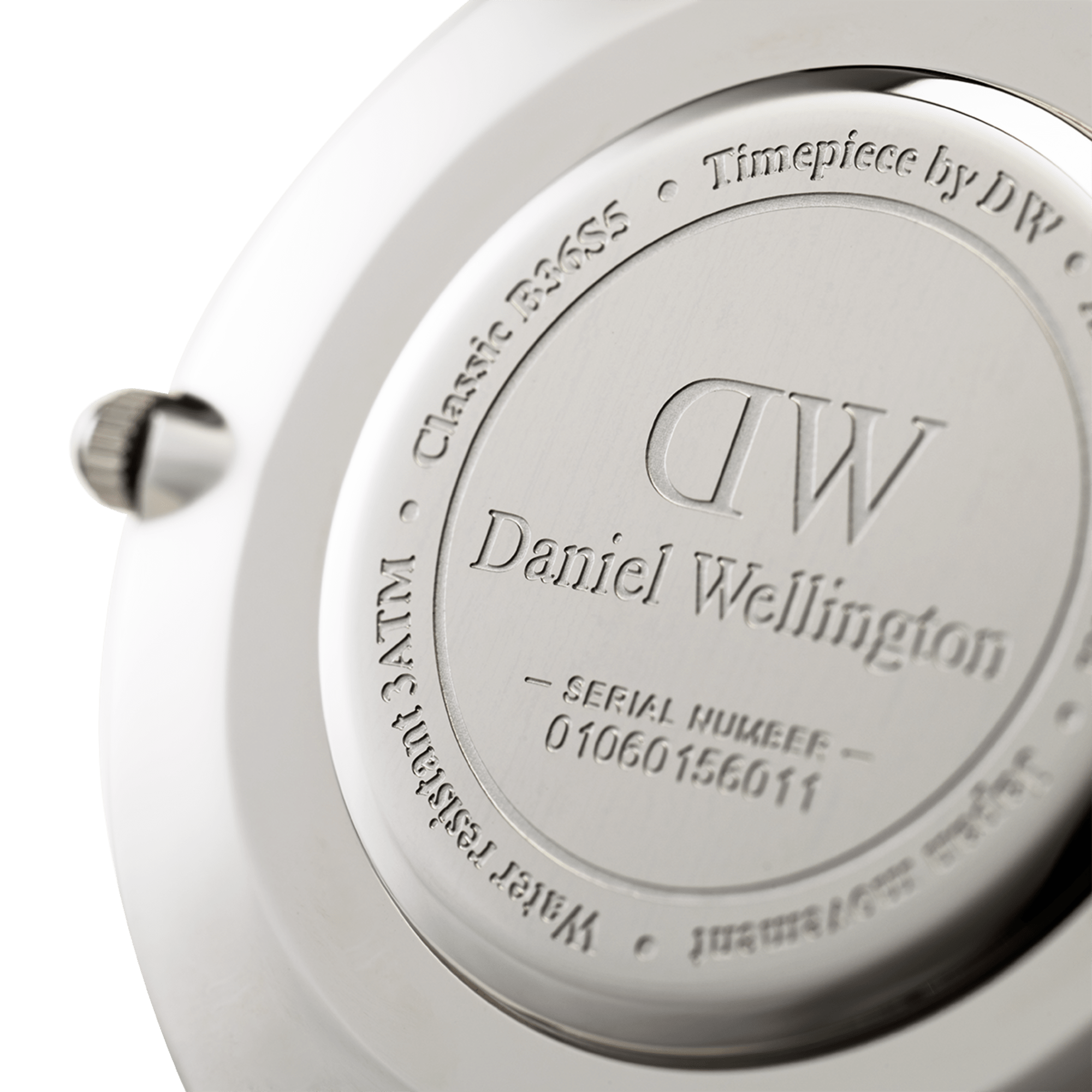 Daniel Wellington Classic 36 York Silver & Black Watch