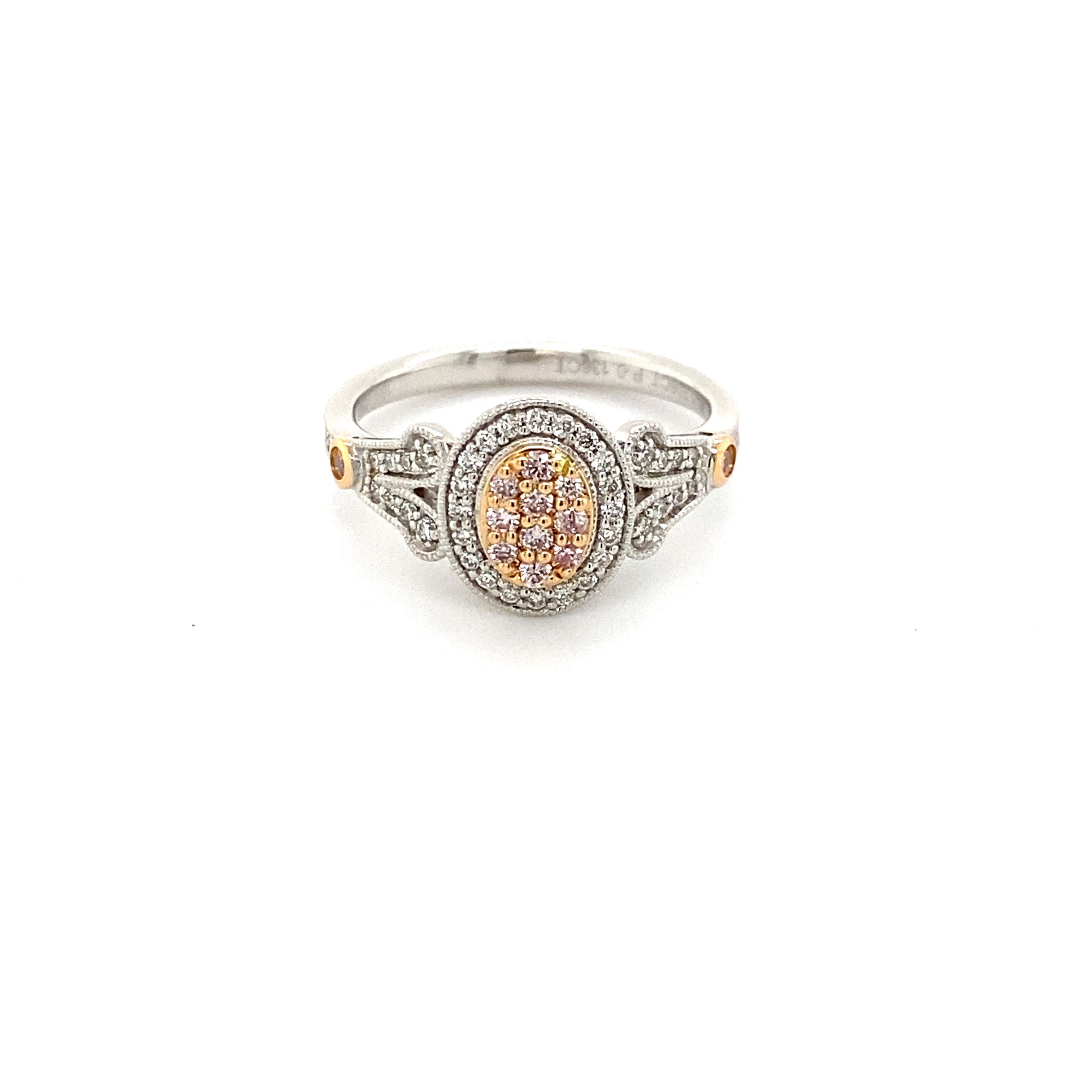 Australian Argyle Pink Diamond ring.