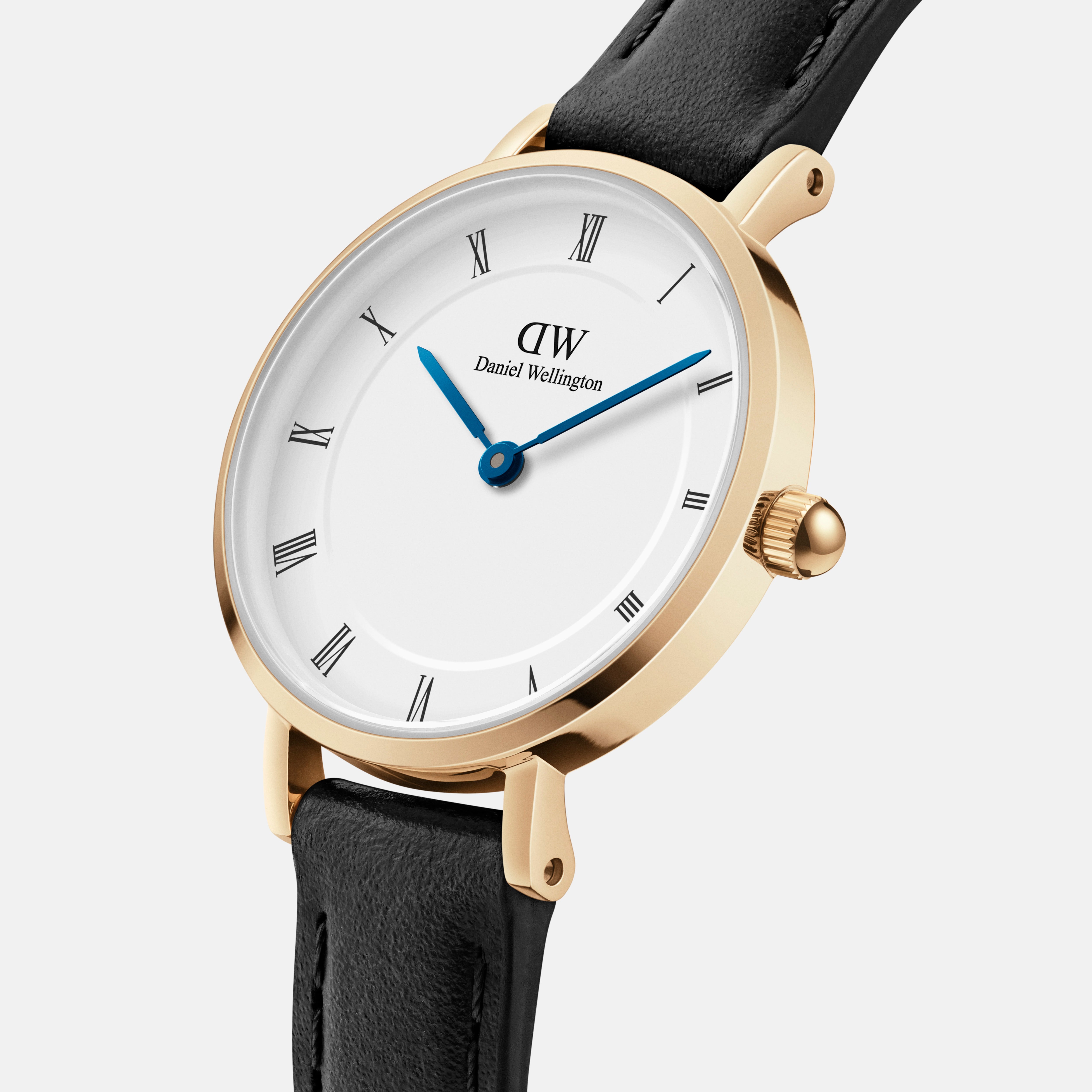 Daniel Wellington Petite Roman Numerals 28 Sheffield Gold White Watch