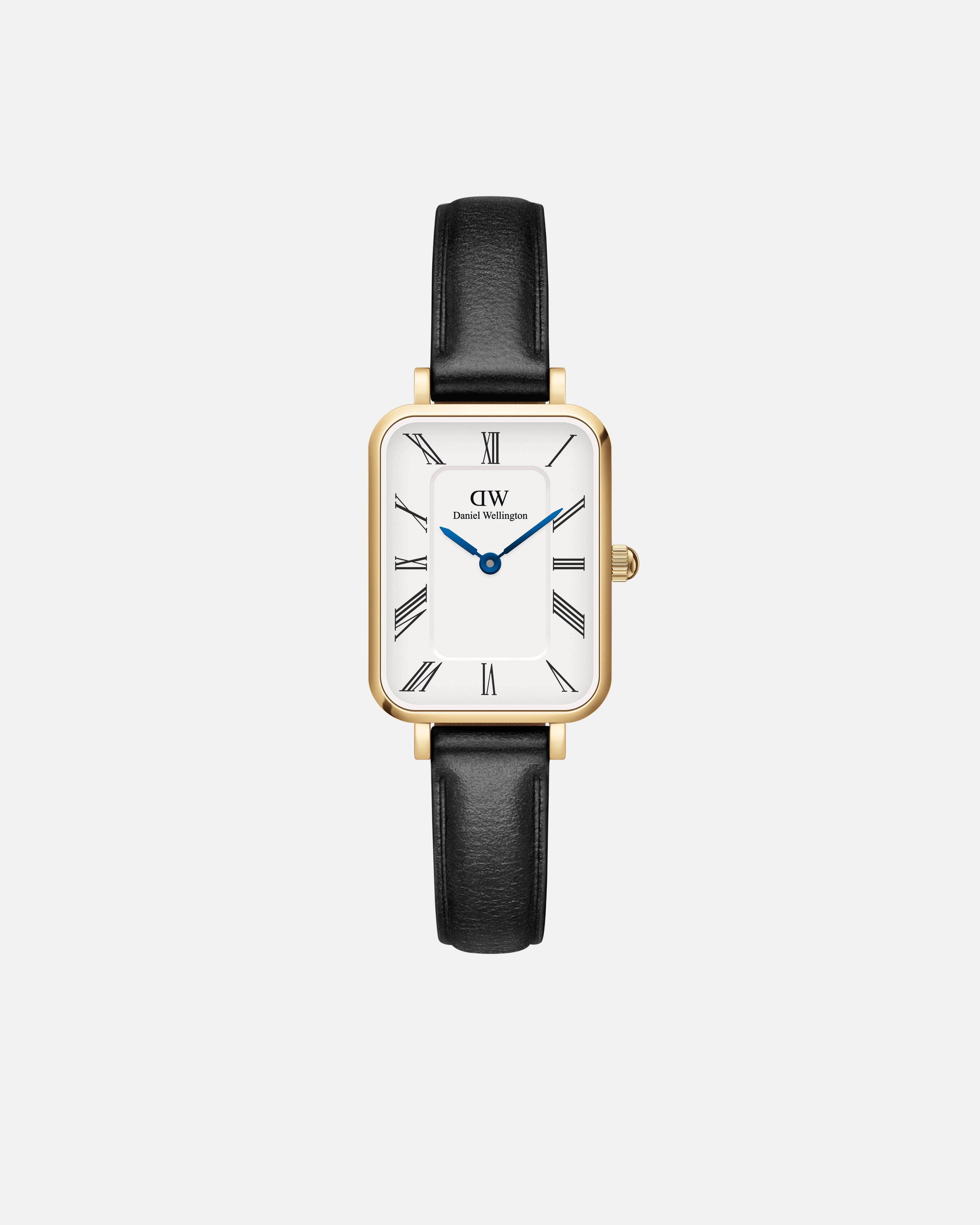 Daniel Wellington Quadro Roman Numerals 20x26 Sheffield Gold White Watch