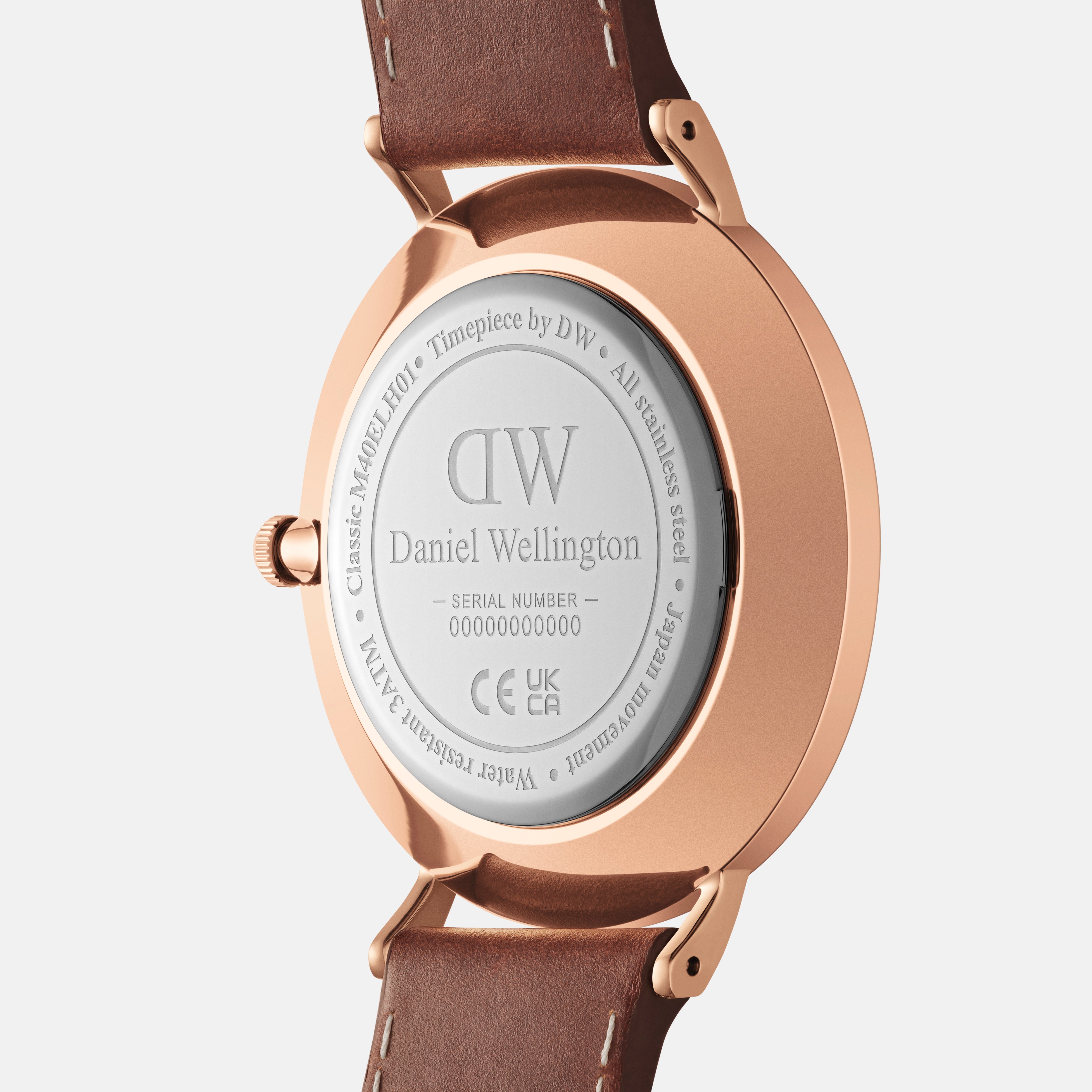 Daniel Wellington Classic Multi-Eye 40 St Mawes Rose Gold Amber Watch